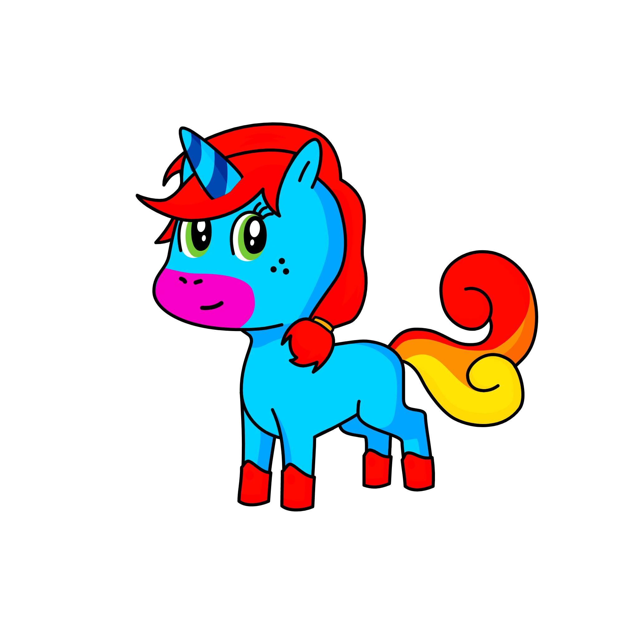 Piper Forestine, the unicorn