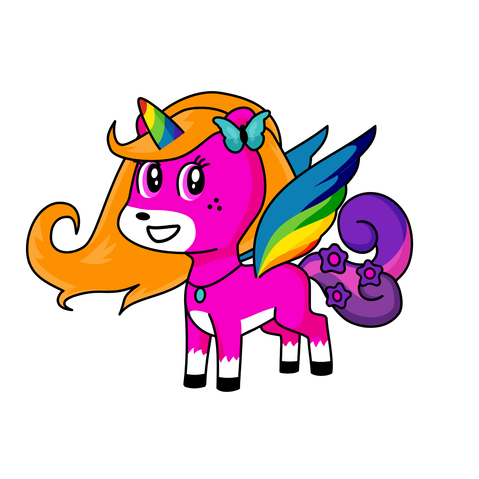 happy internainal unicorns day!!!!, the unicorn
