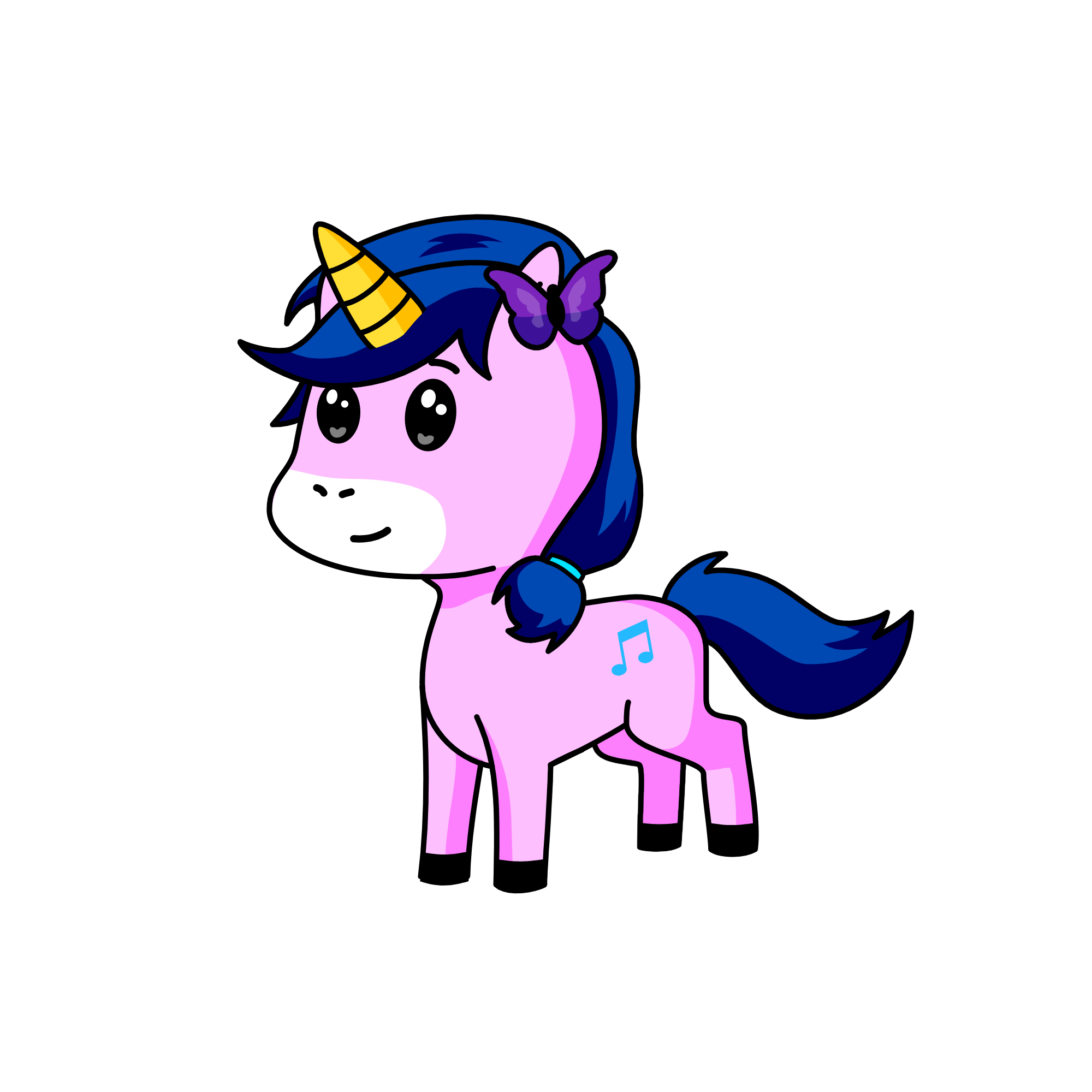 Tomboy, the unicorn