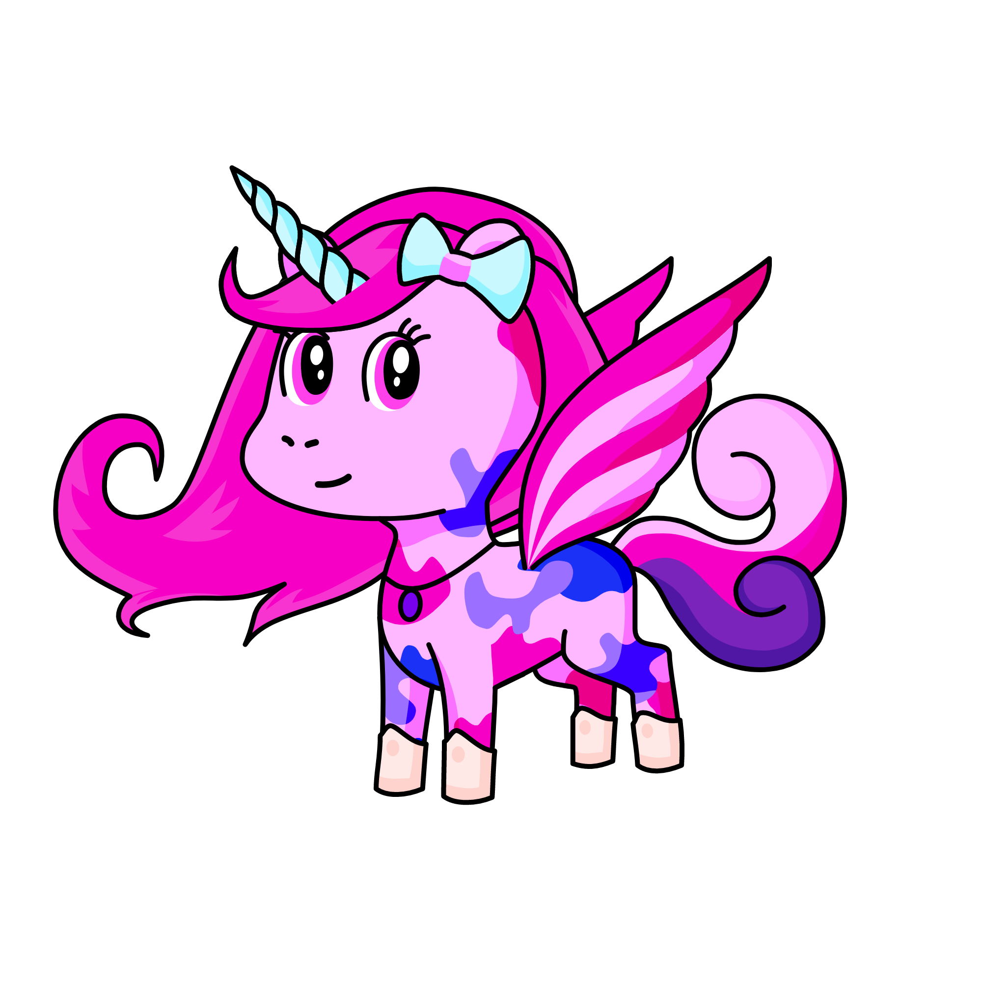 Flash, the unicorn