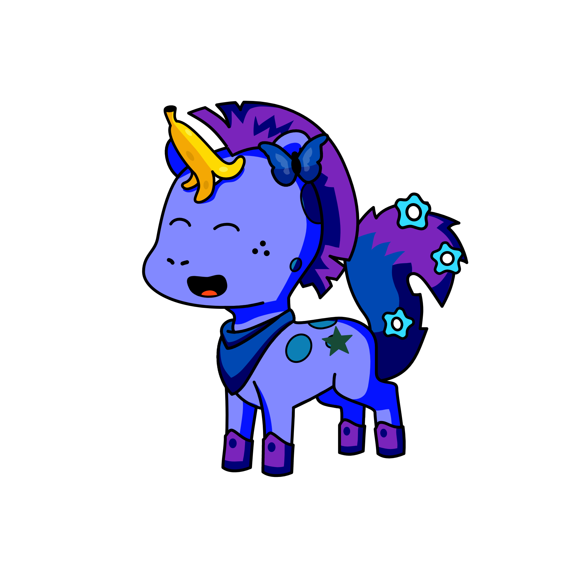 moon light, the unicorn