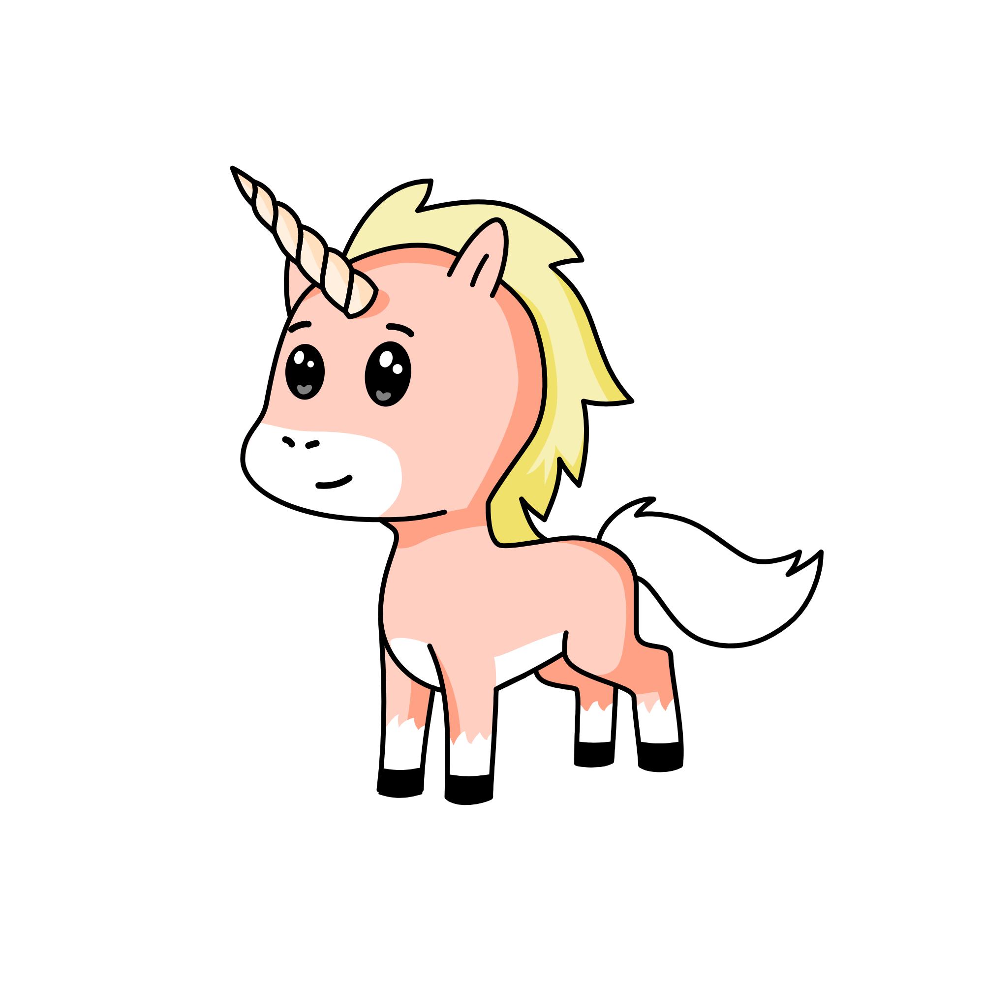 pony, the unicorn