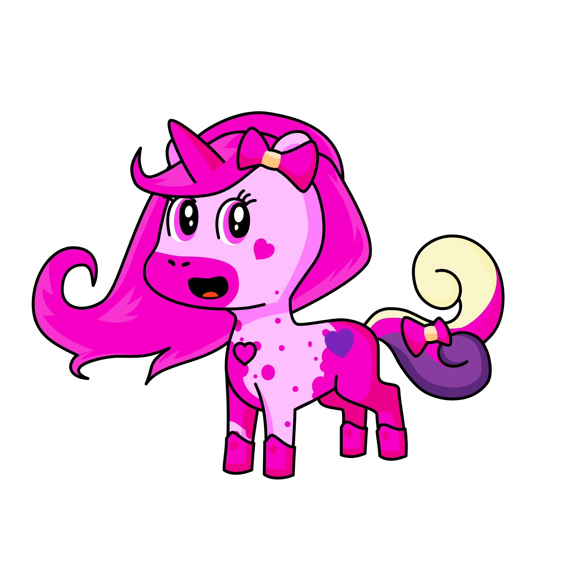 Neşe, the unicorn