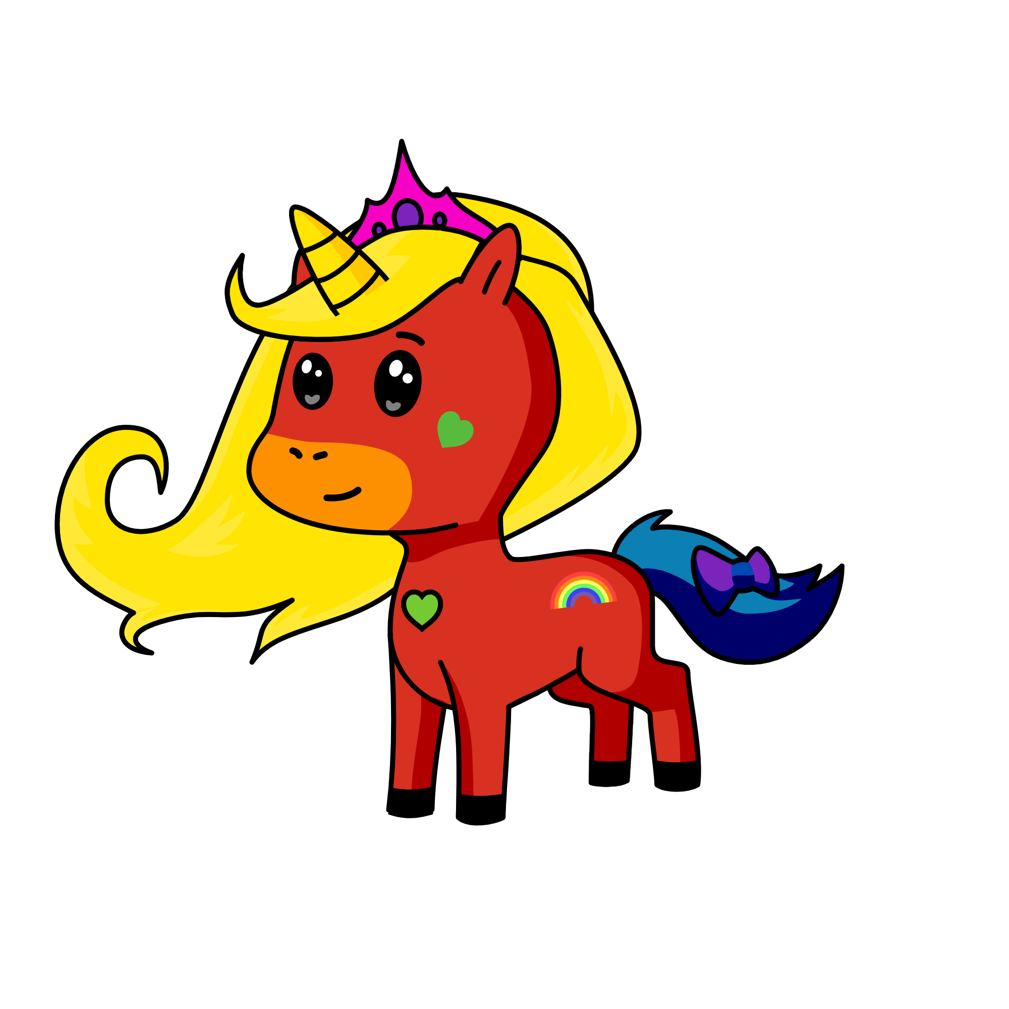 Queen Unicorn , the unicorn