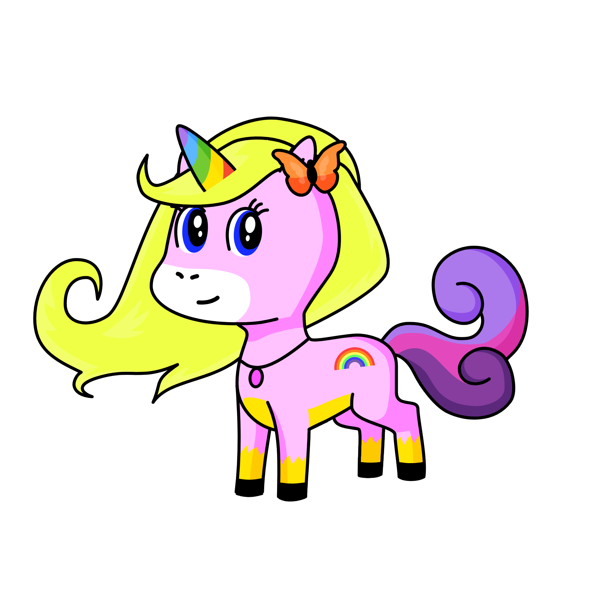 Sunny, the unicorn
