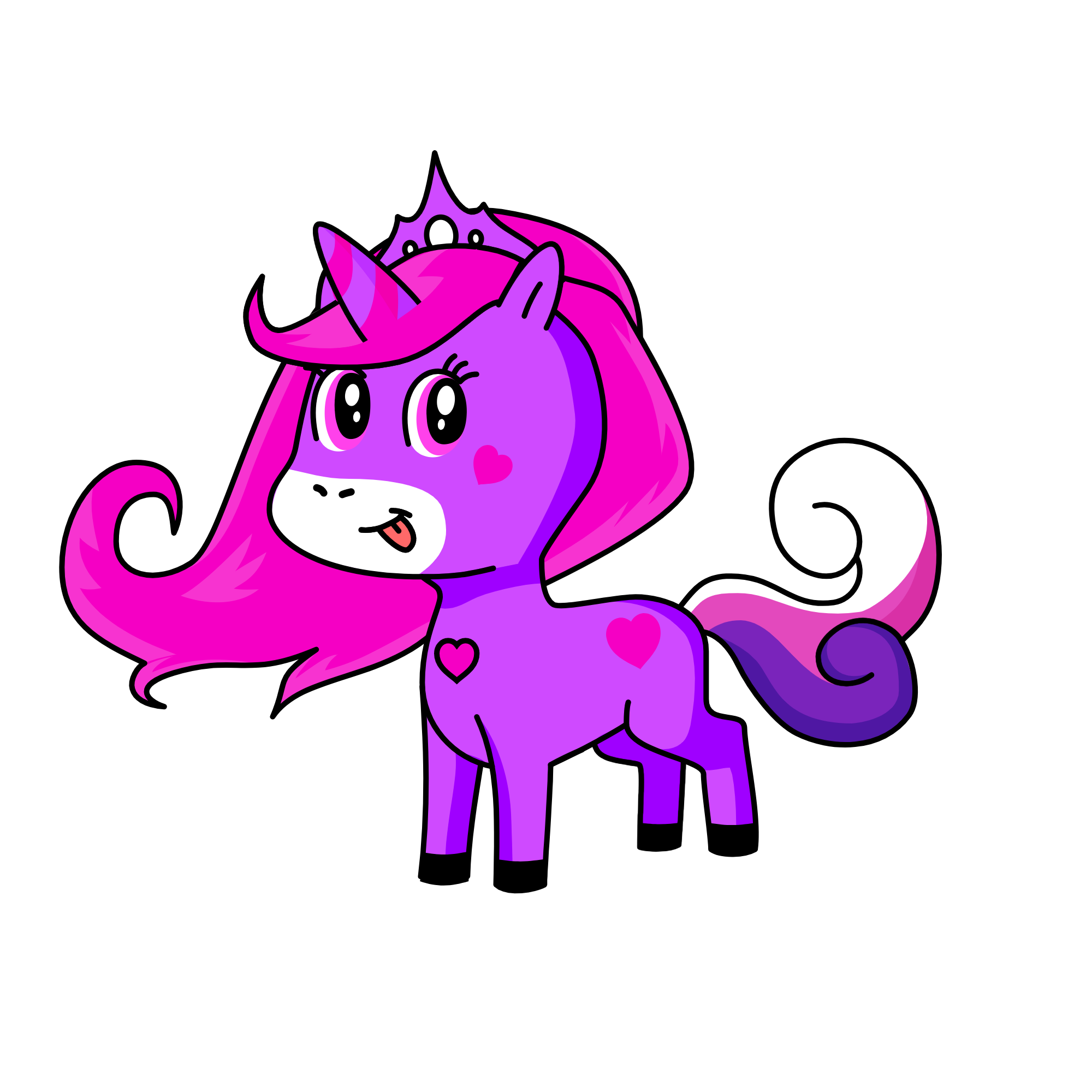 Twinkle Toes, the unicorn
