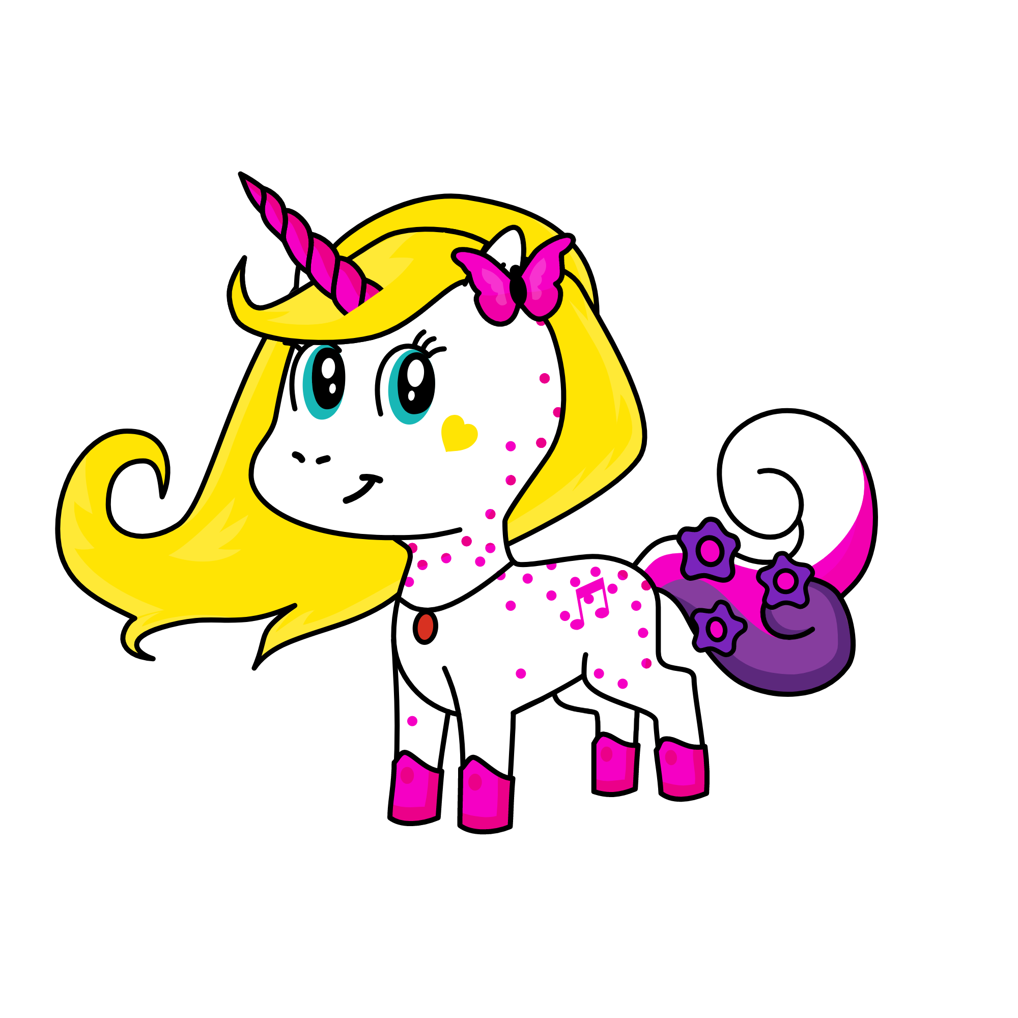 Leana, the unicorn