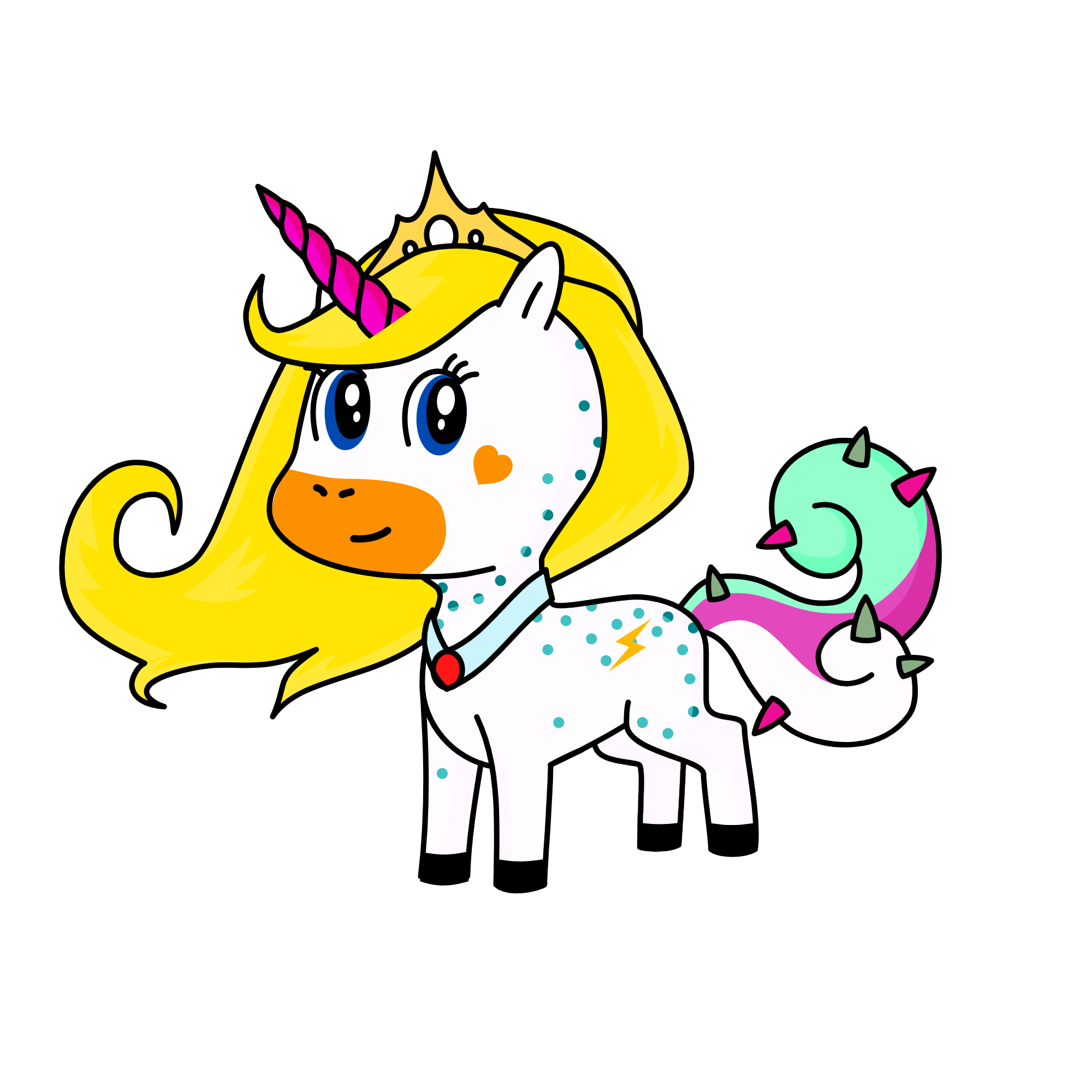 Leah, the unicorn