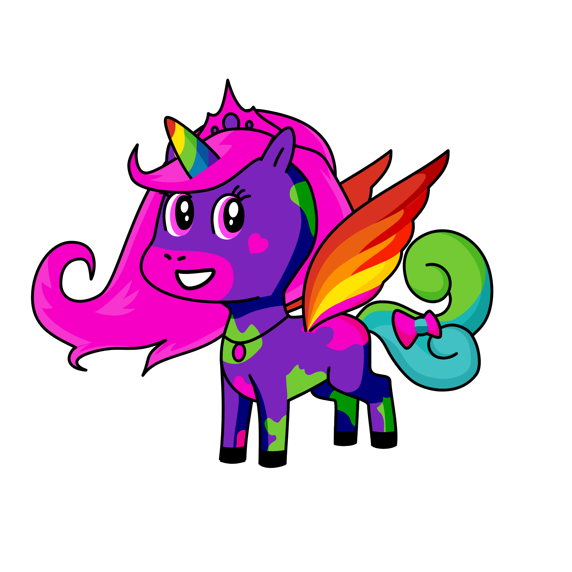 M_FRIENDSHIP, the unicorn