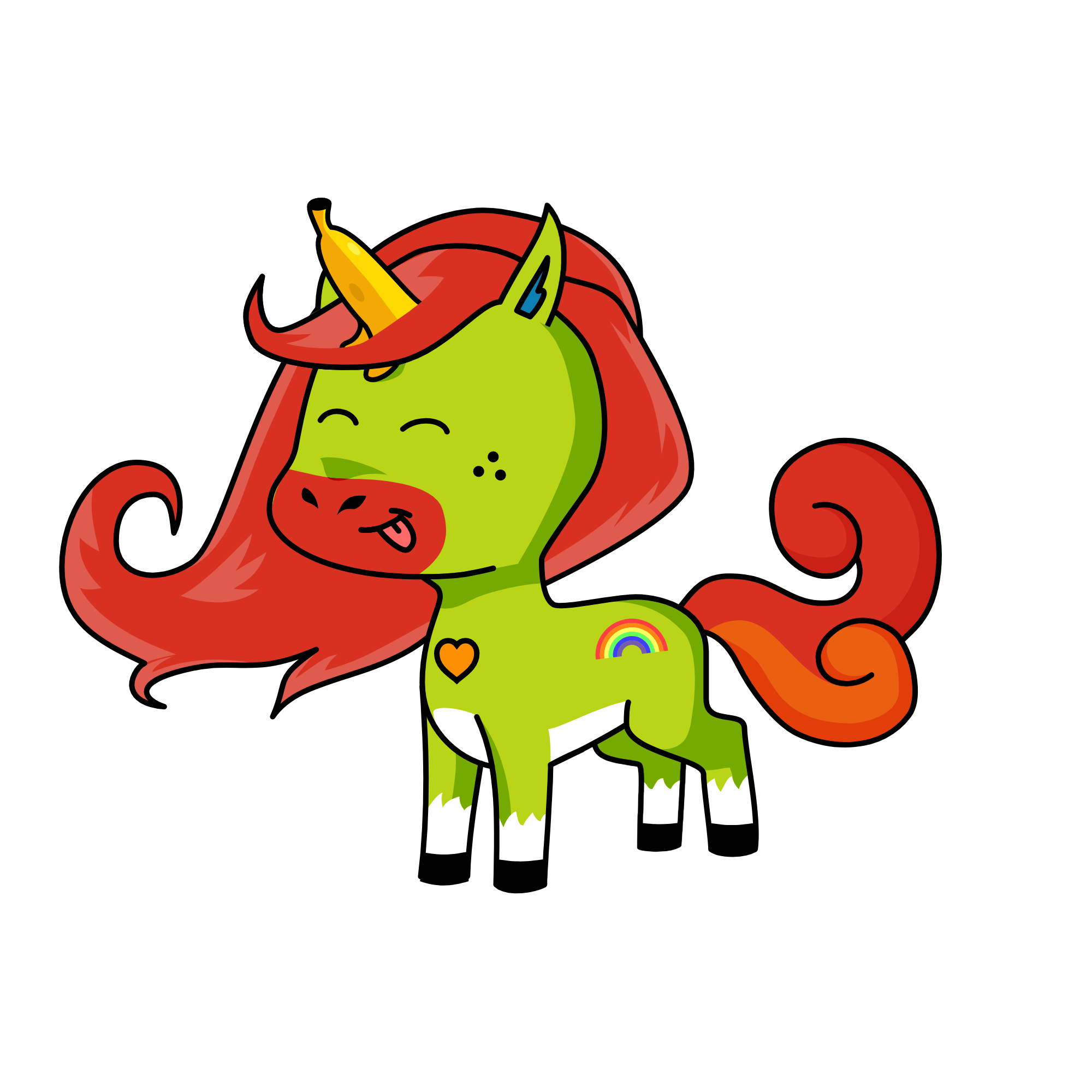 Boonana, the unicorn
