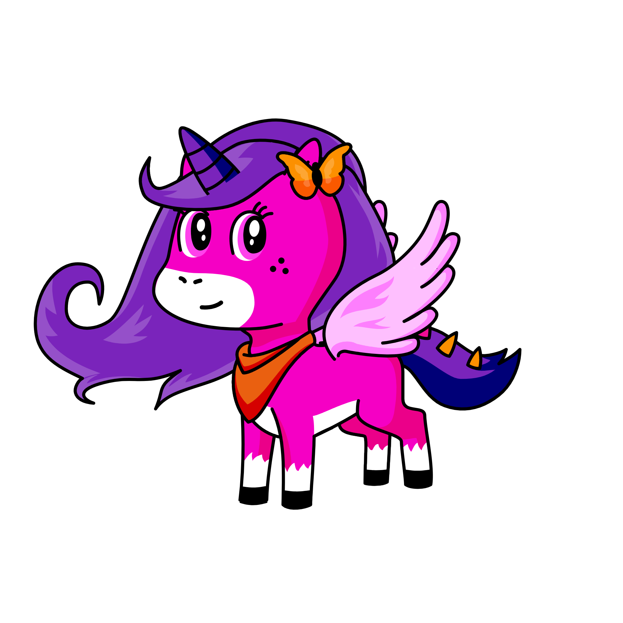 bella, the unicorn