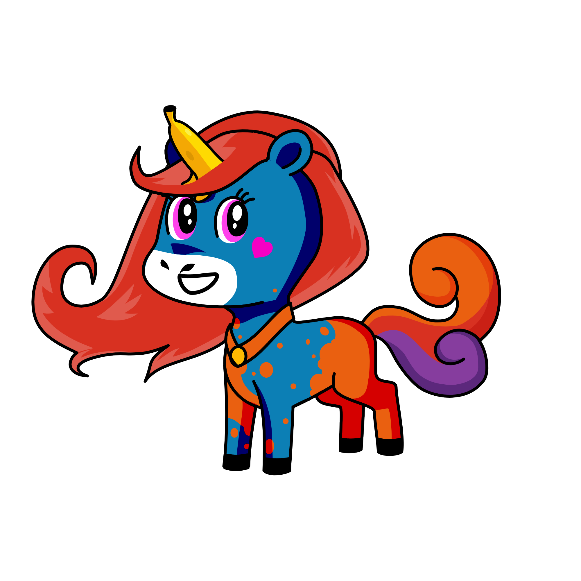 Alice, the unicorn