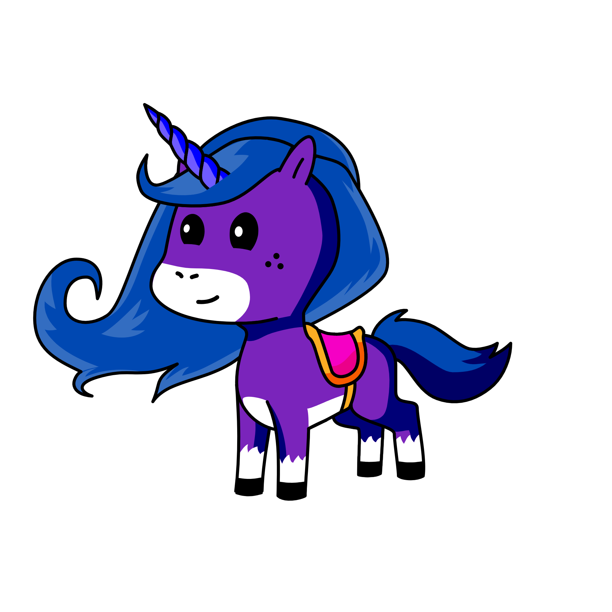 Johoho, the unicorn