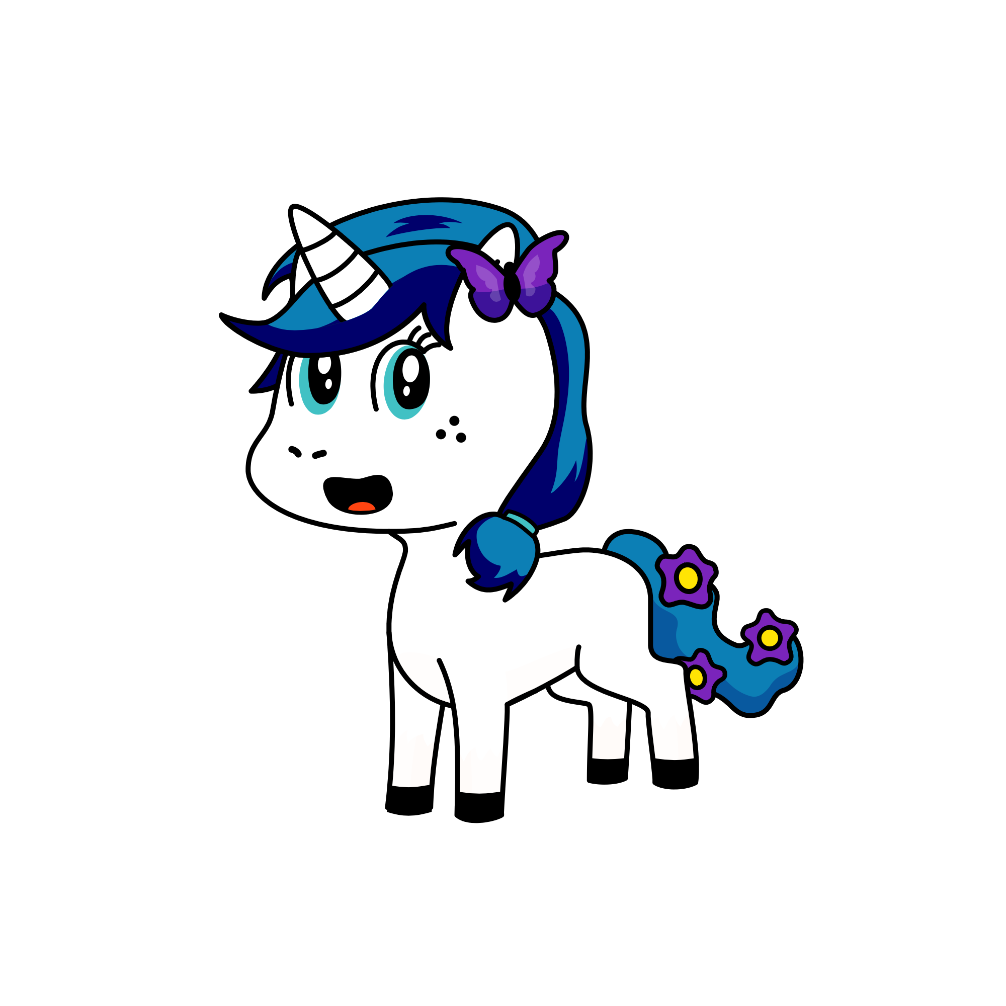 Sky, the unicorn