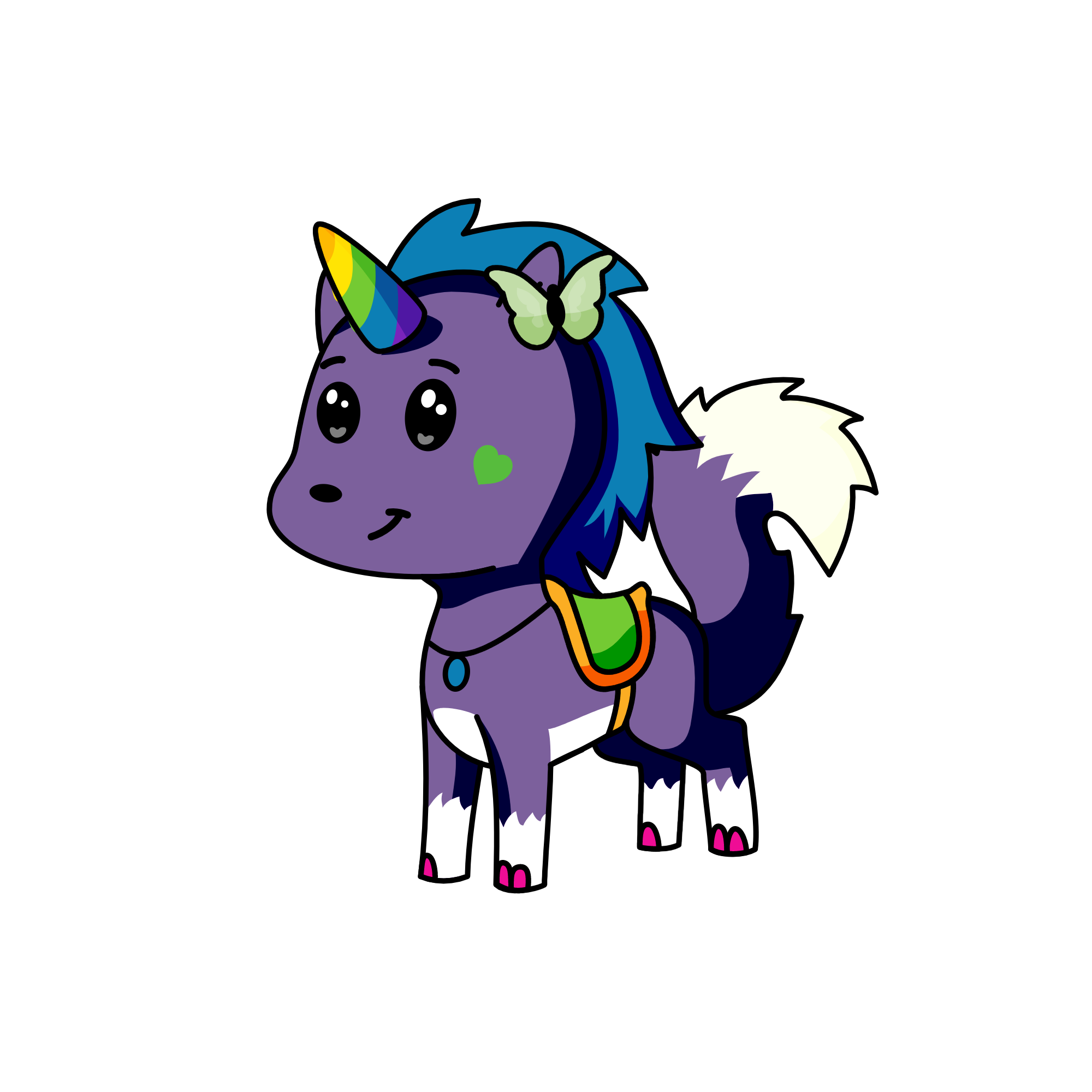 hunny, the unicorn