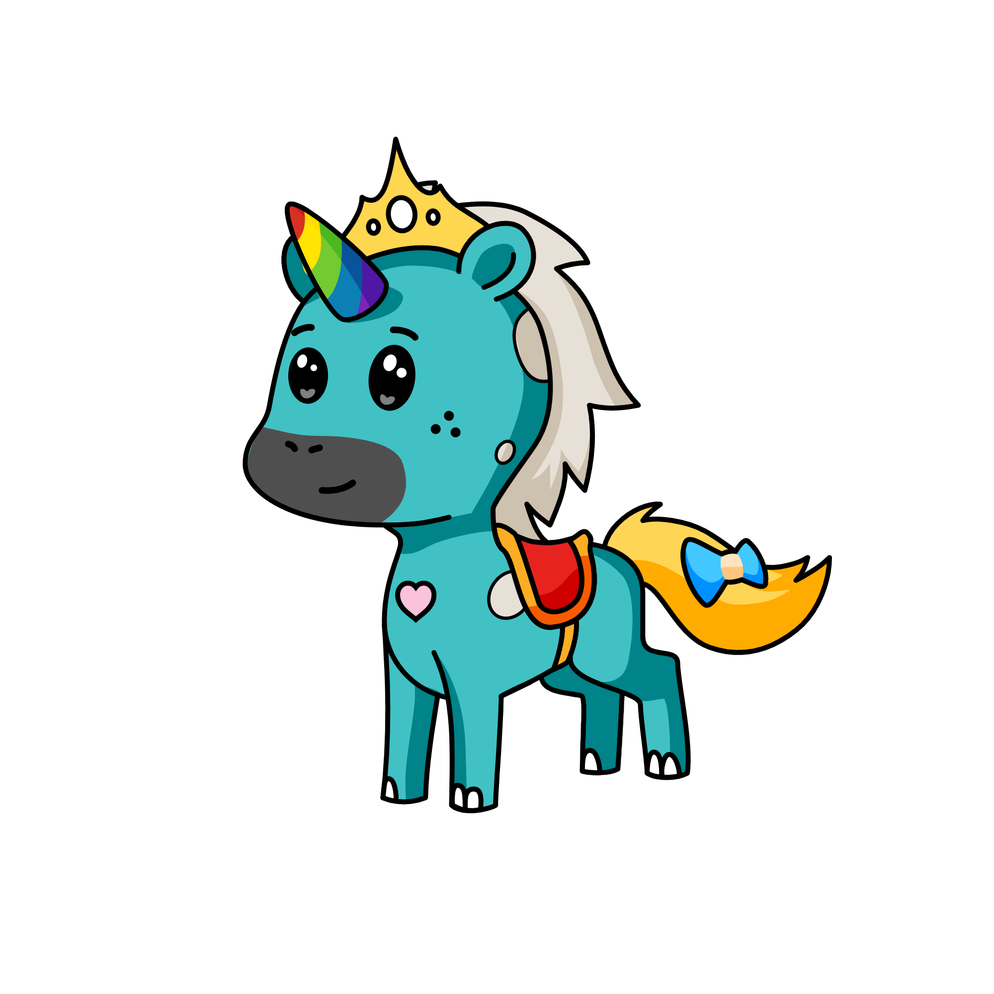 cute2021, the unicorn