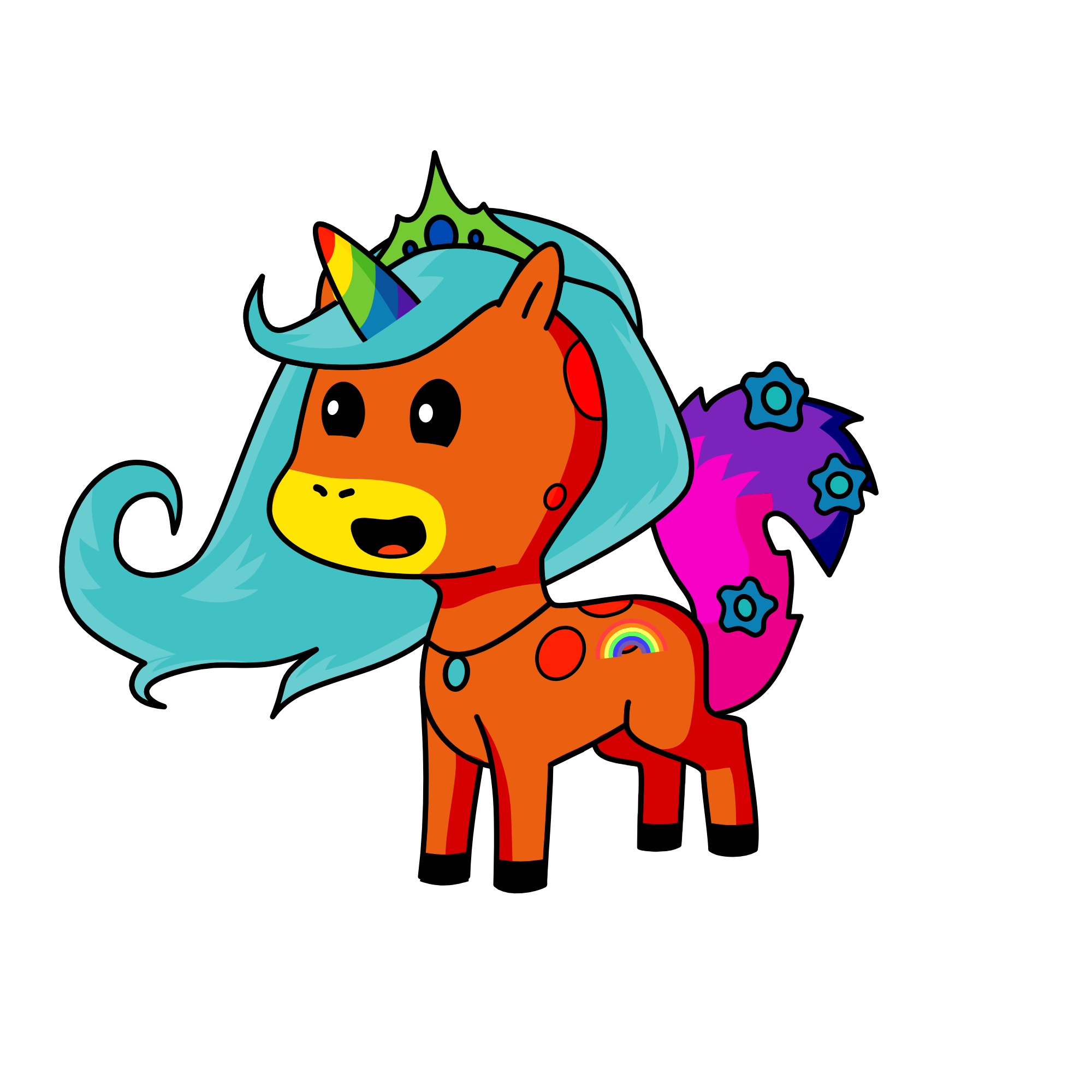 sun, the unicorn