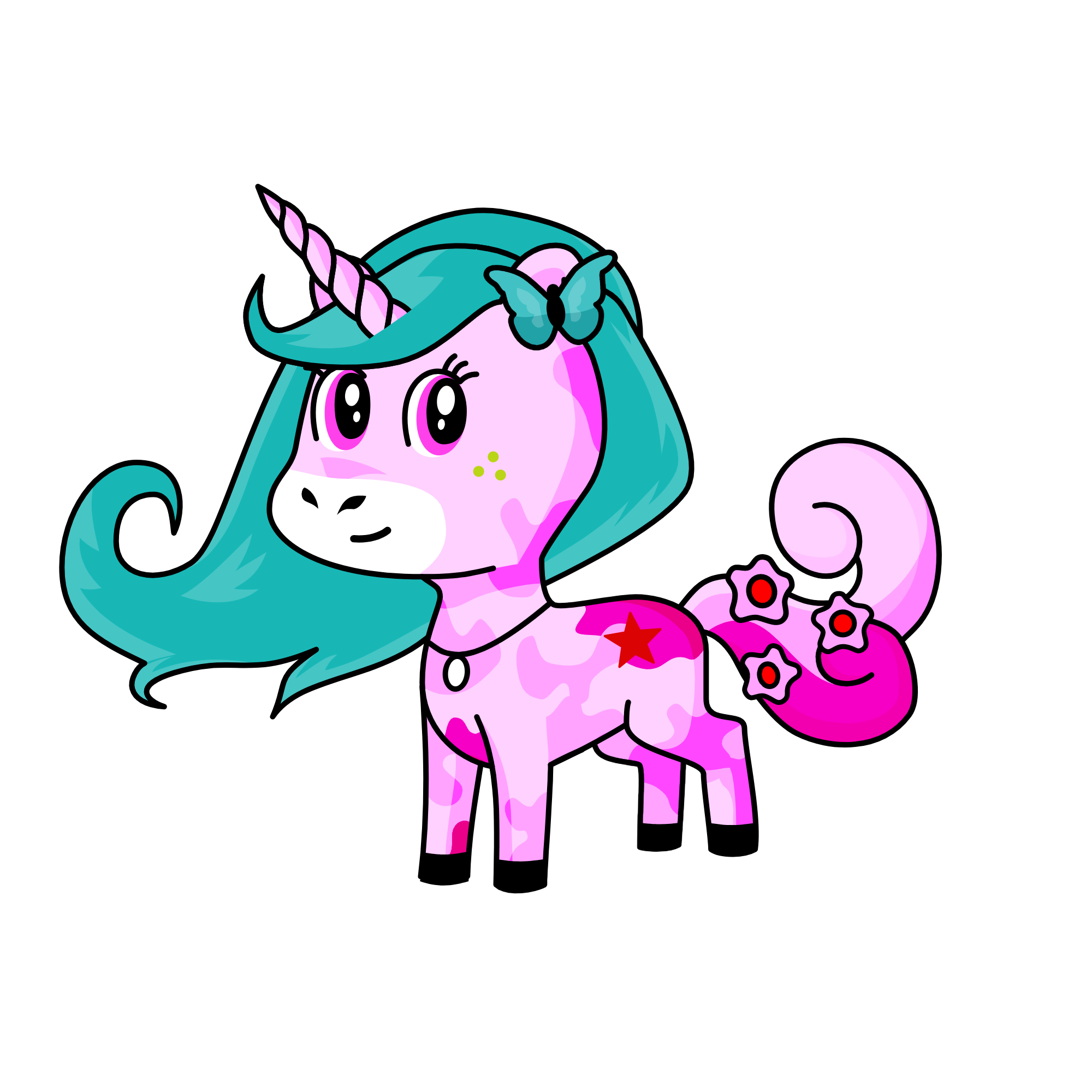 noob, the unicorn