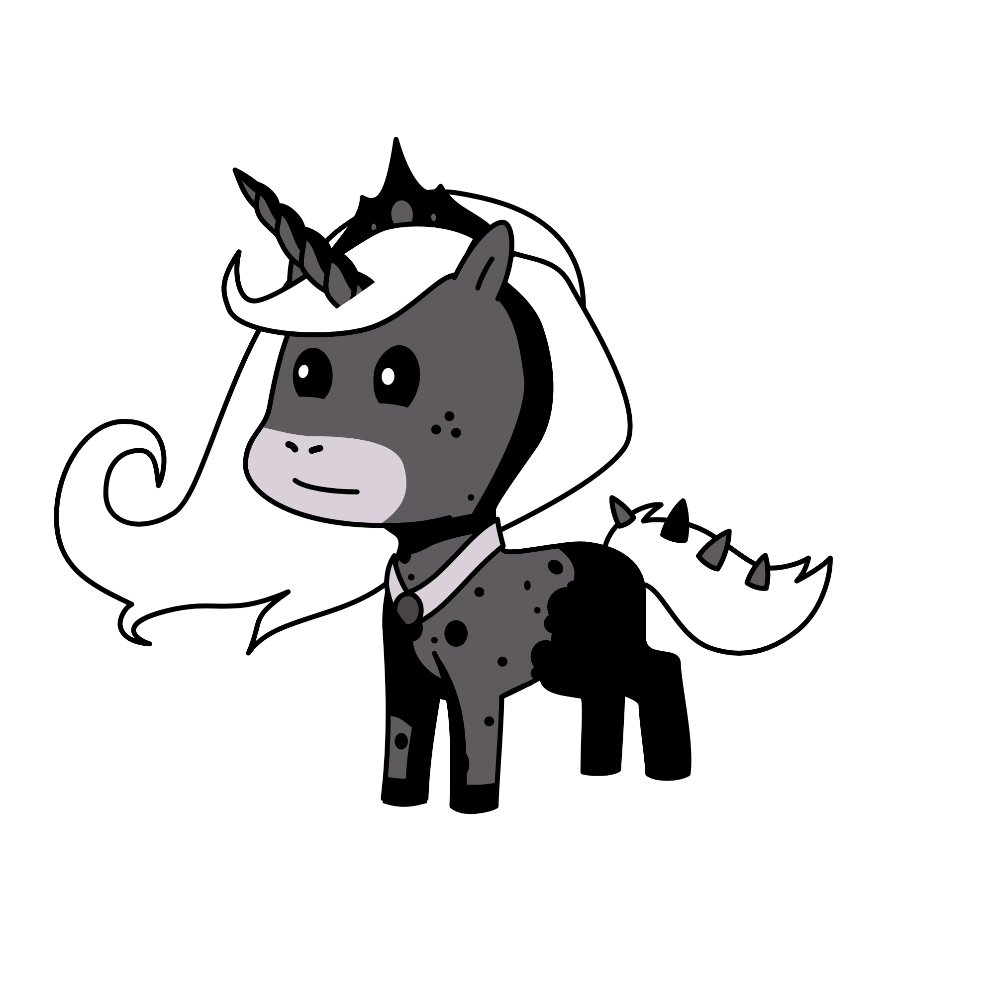 Midnight, the unicorn