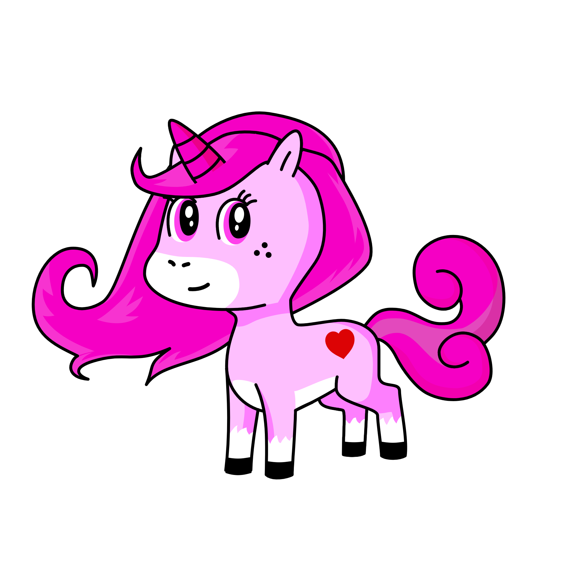 Mikaylee, the unicorn