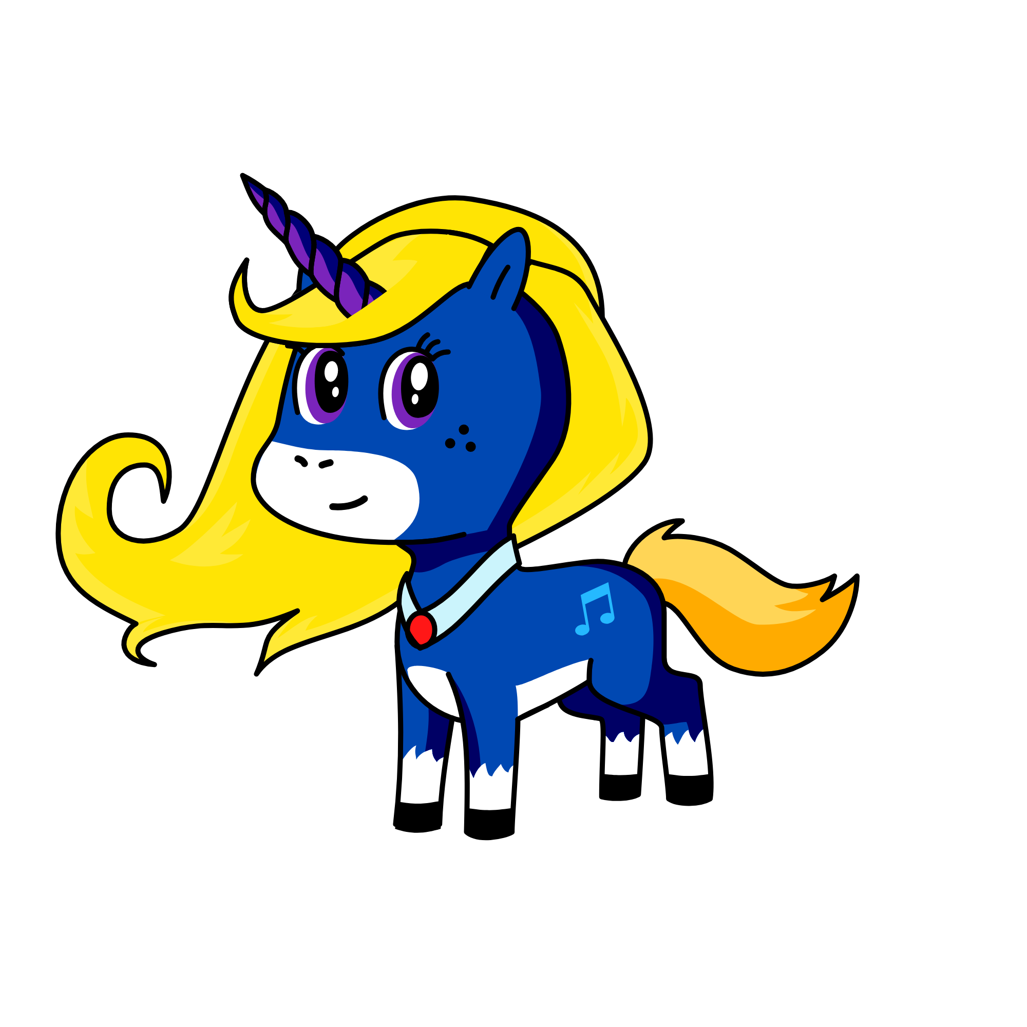 bade, the unicorn
