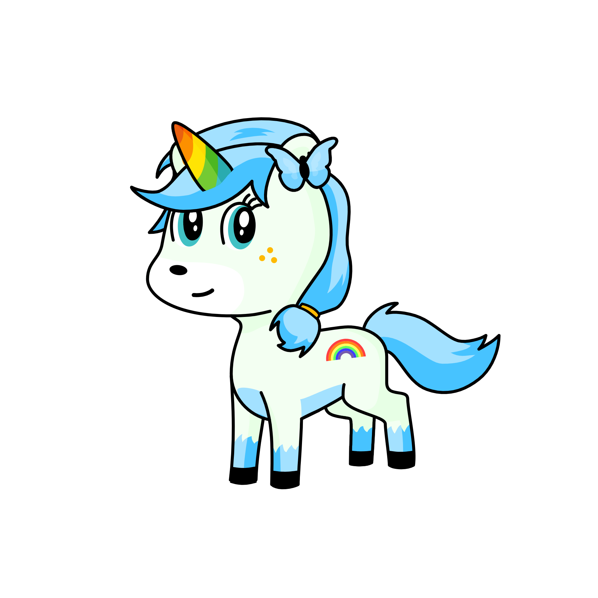 Emmy, the unicorn