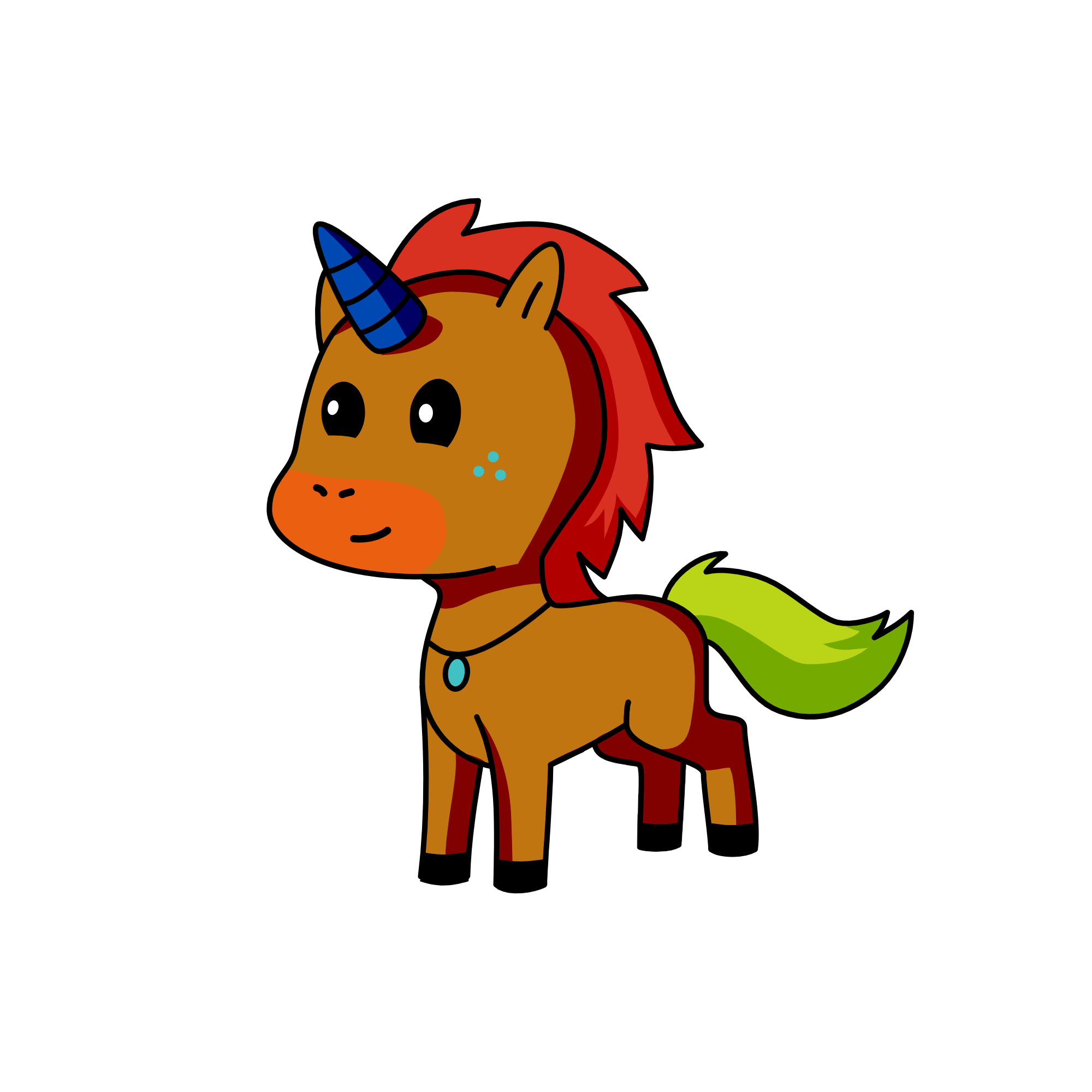 Horse🐴, the unicorn