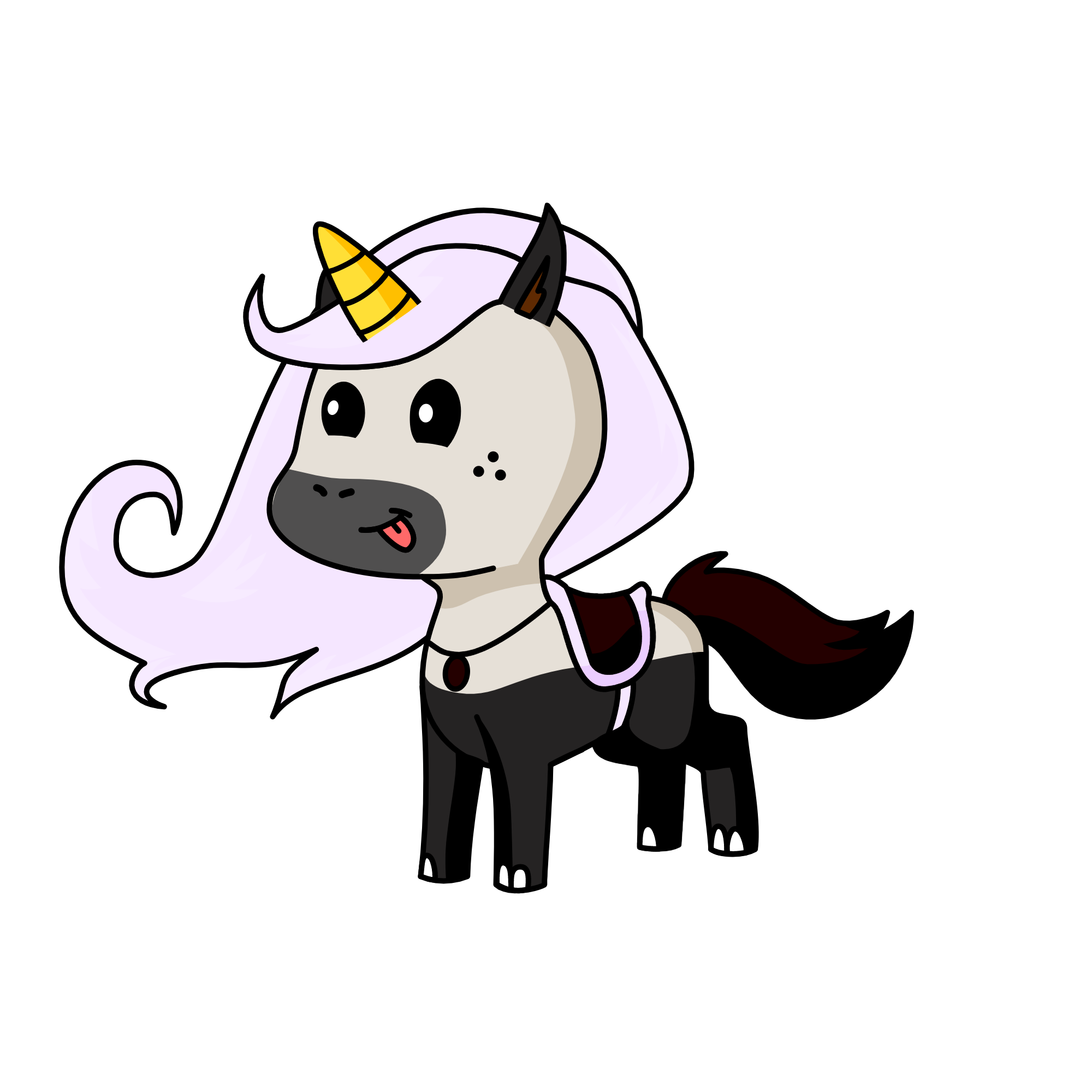 Hi , the unicorn