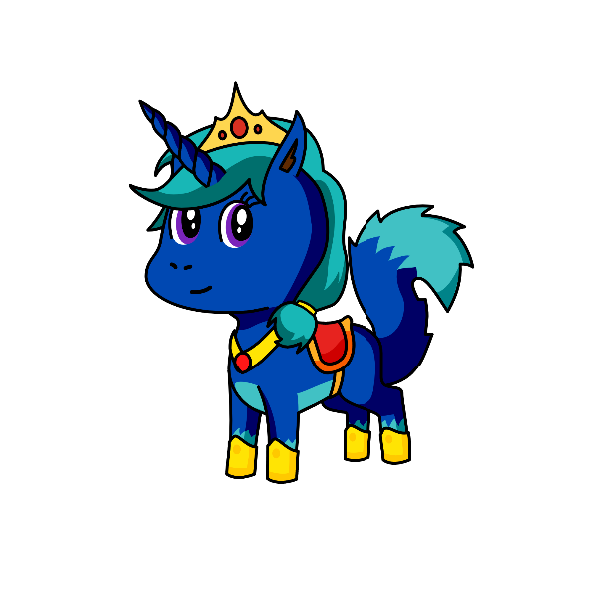 Roselightwolf, the unicorn