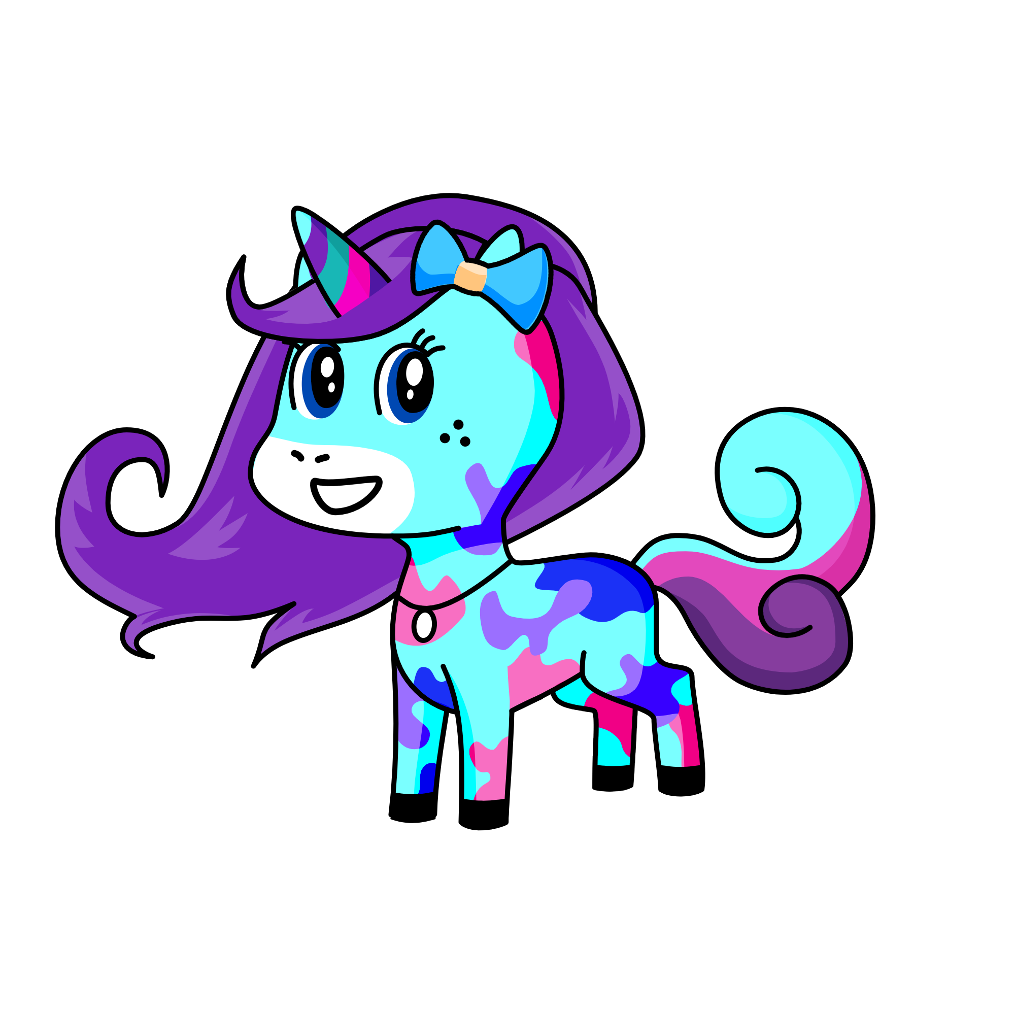 hazel, the unicorn