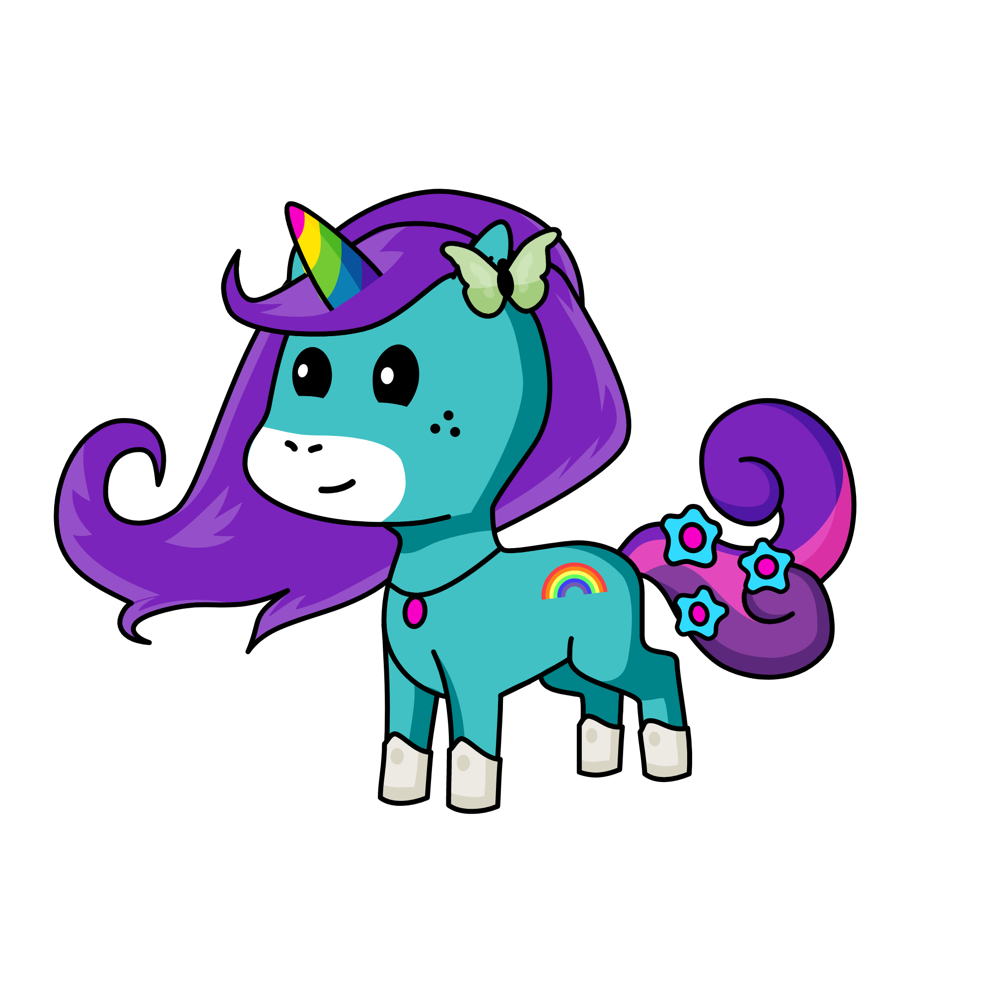unicorn queen, the unicorn
