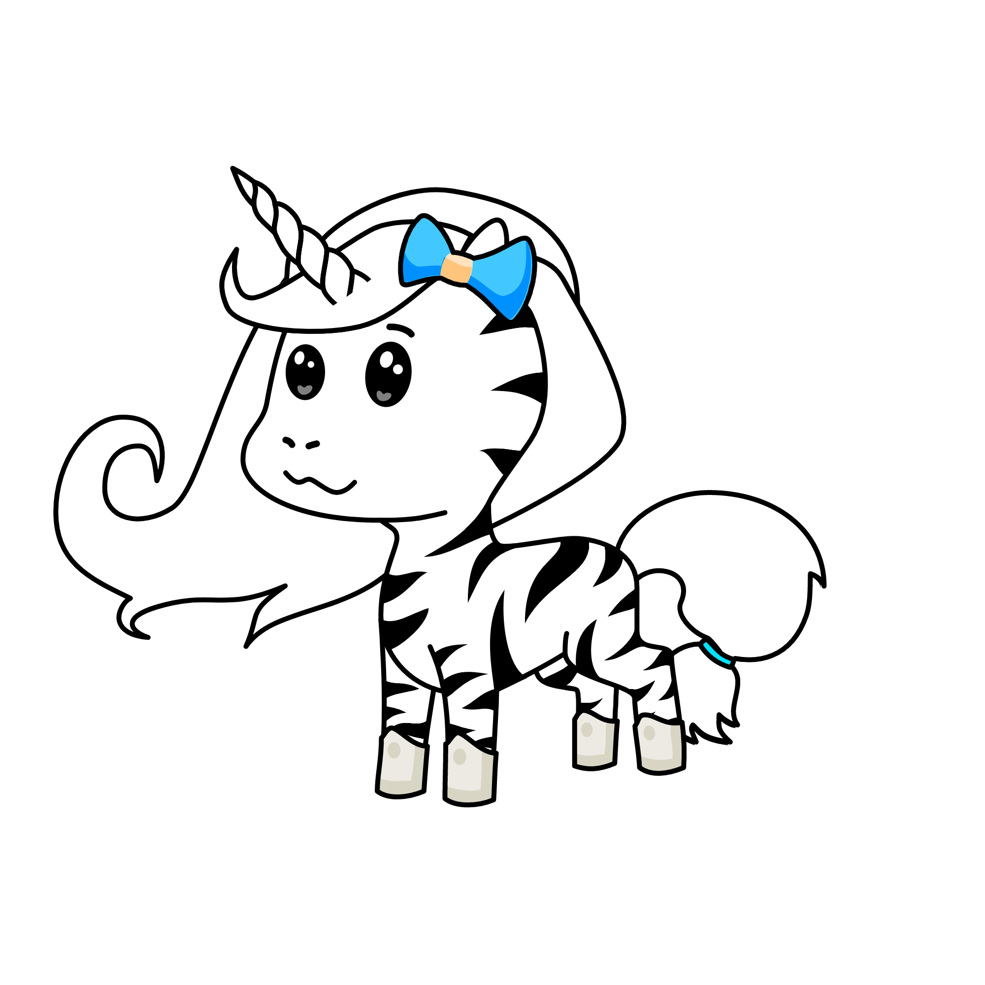 zebracorn, the unicorn