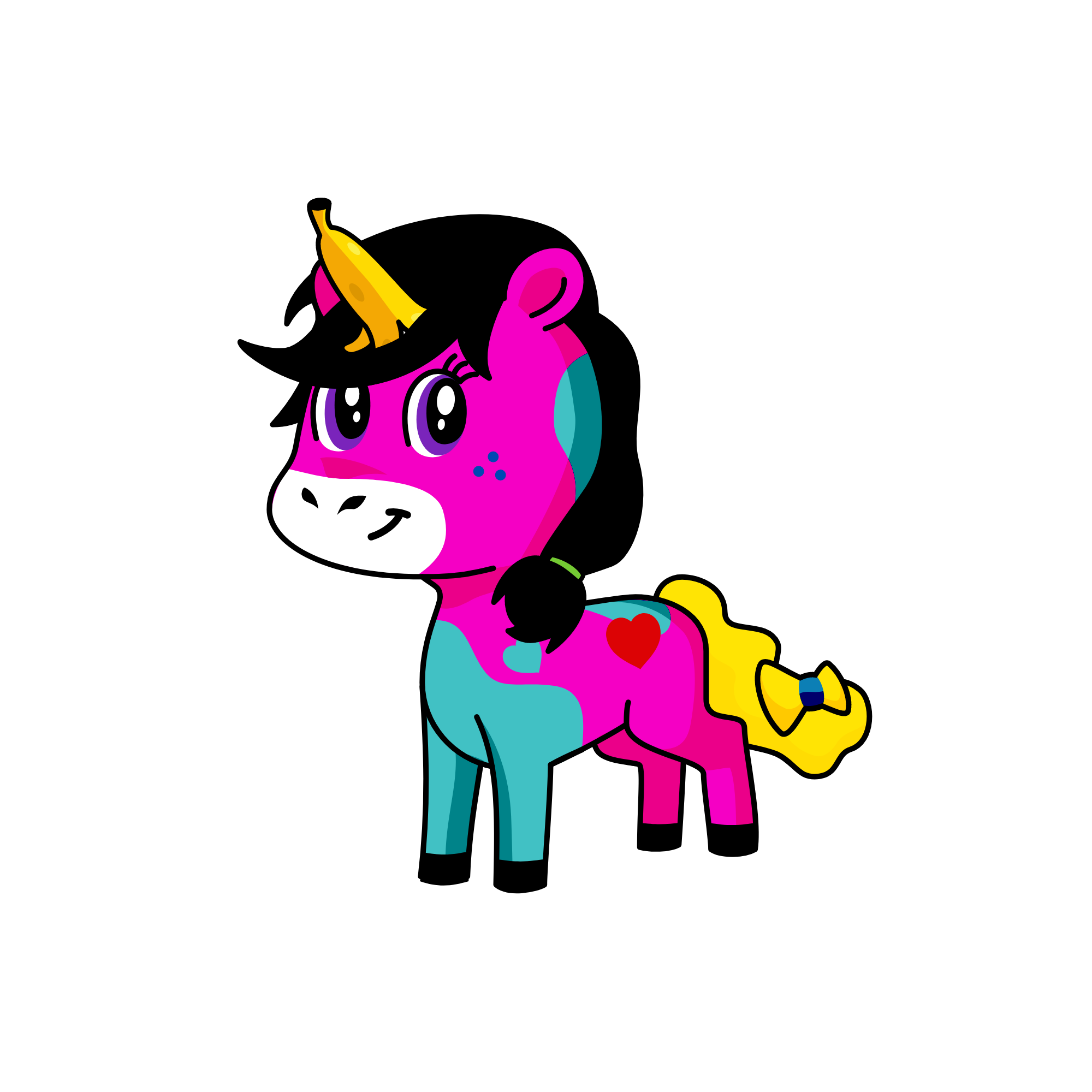 Flyly, the unicorn