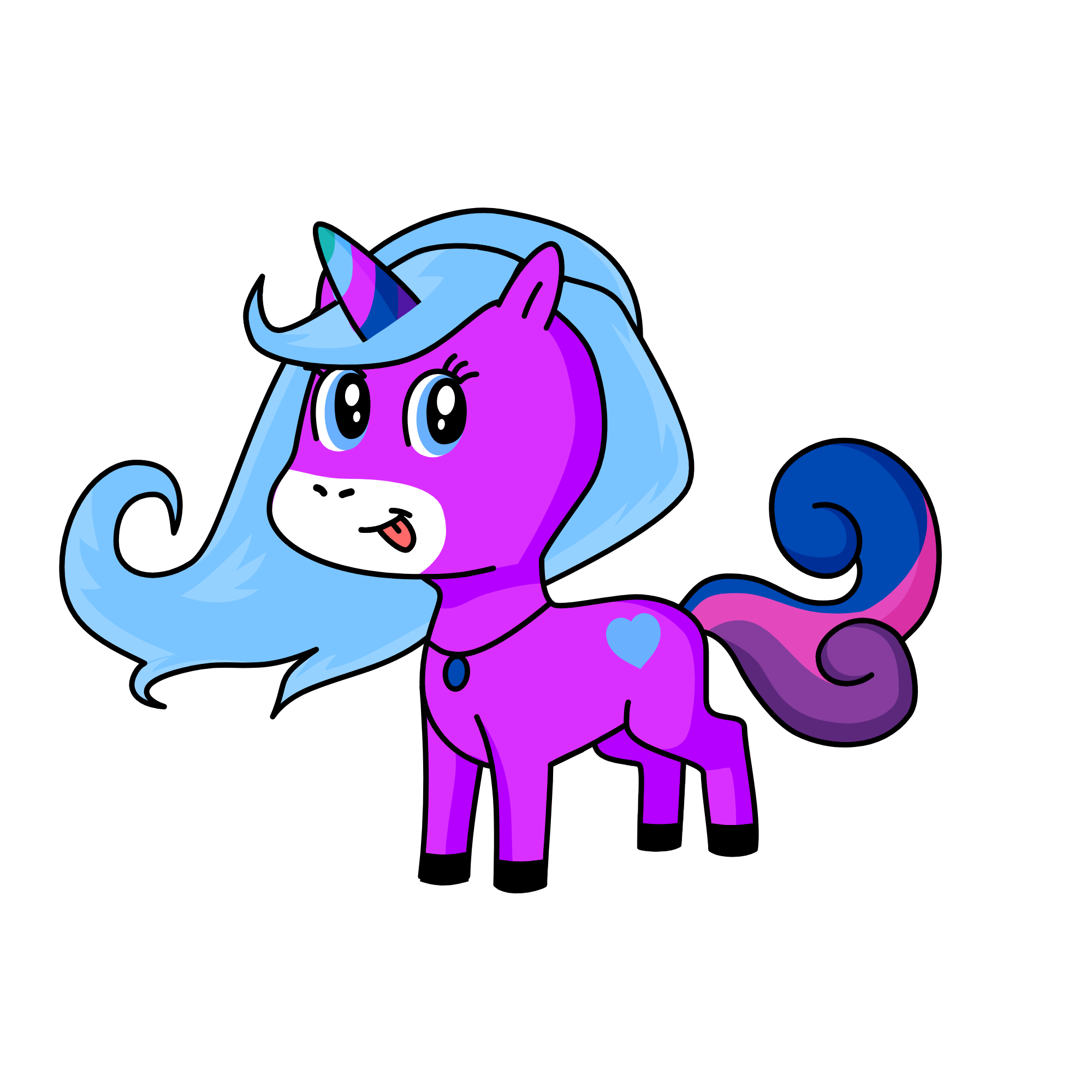 moon, the unicorn