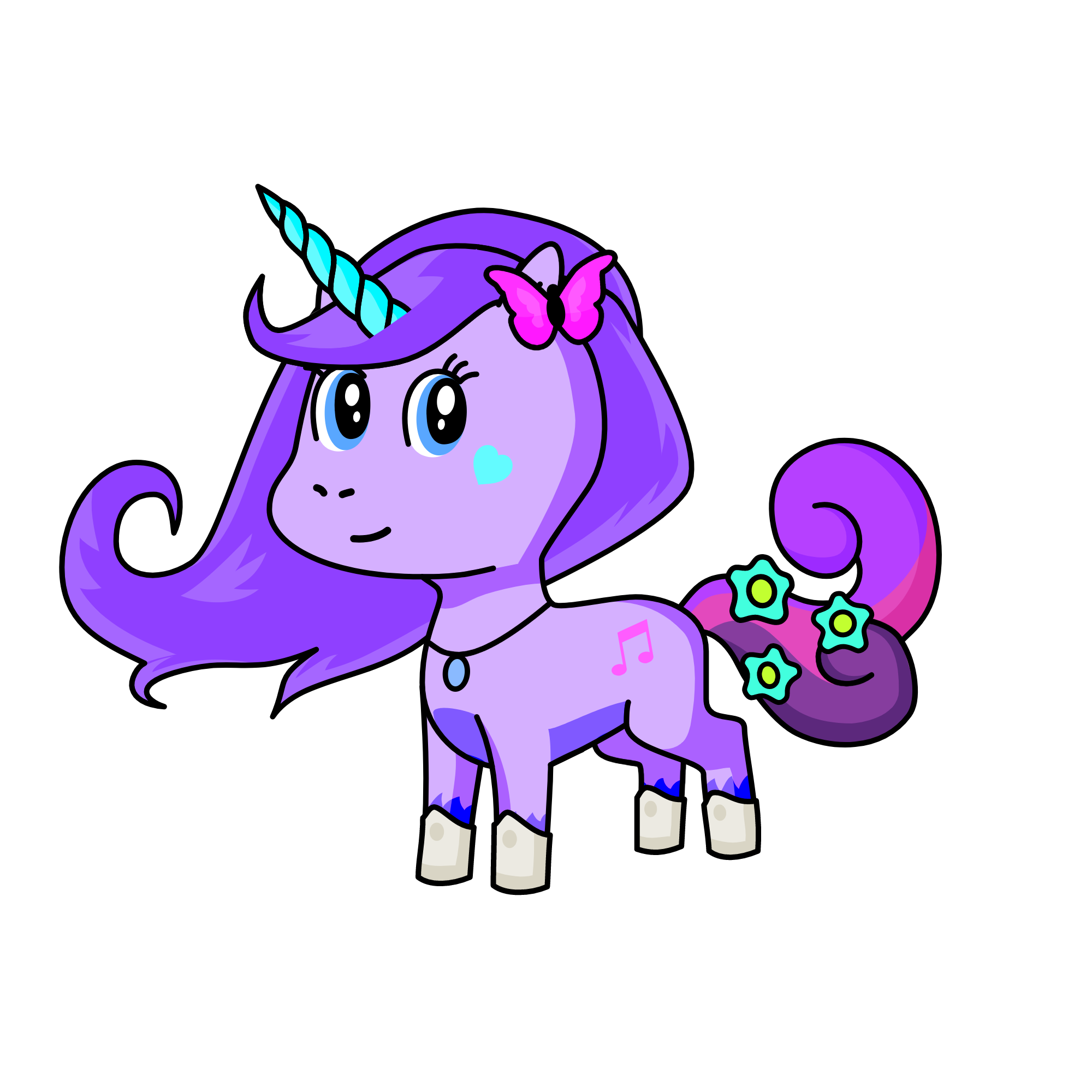 Celestia, the unicorn