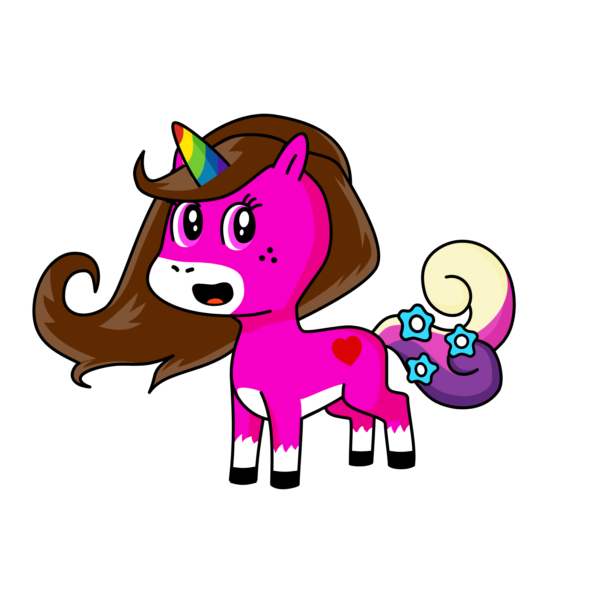 لولا, the unicorn