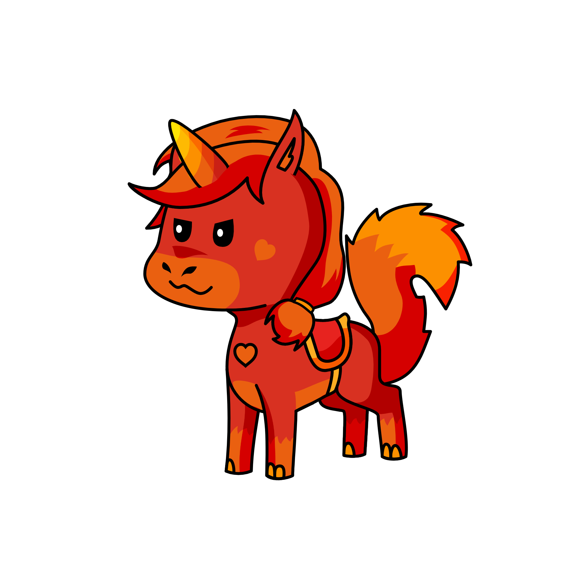 FireHAPPY_72, the unicorn