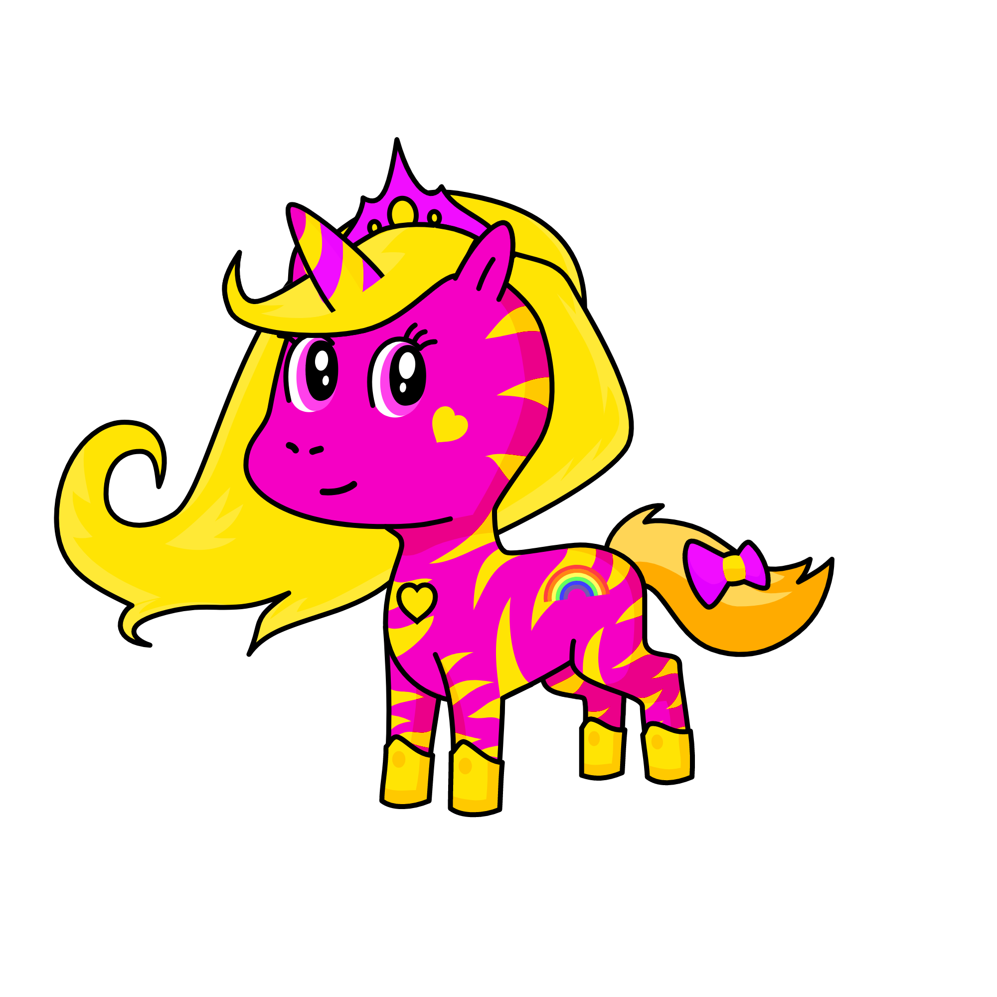 candy, the unicorn