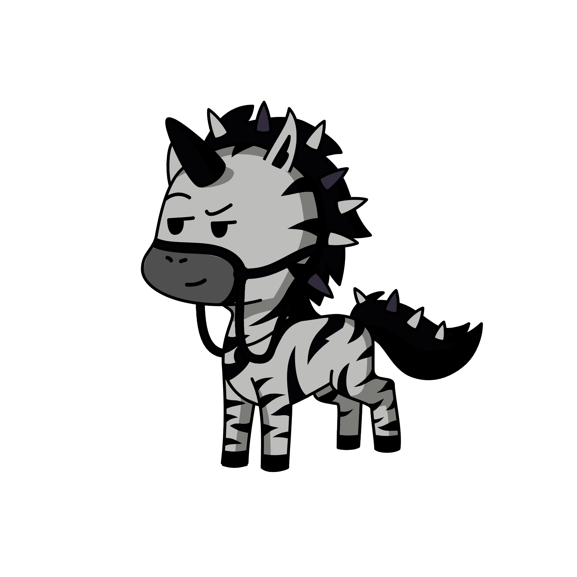 rocky zebra, the unicorn