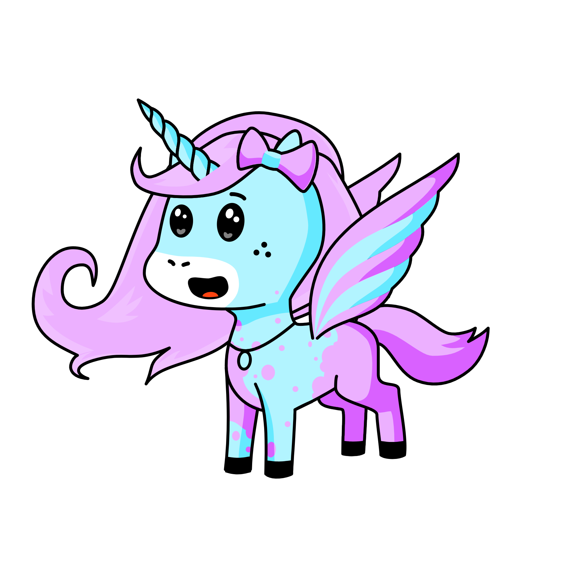 cotton, the unicorn