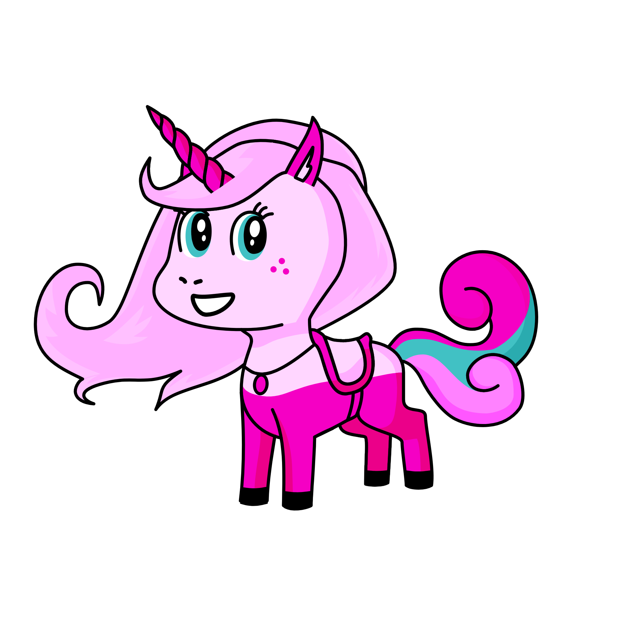 Caliana, the unicorn