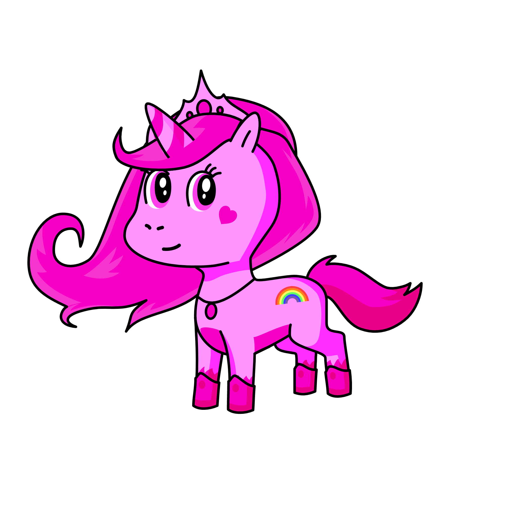 random unicorn, the unicorn