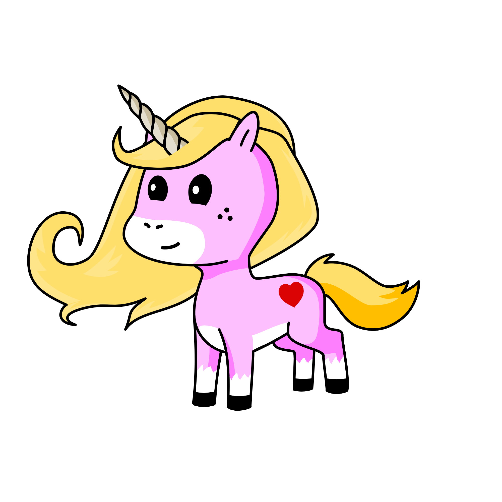 Sparkle, the unicorn