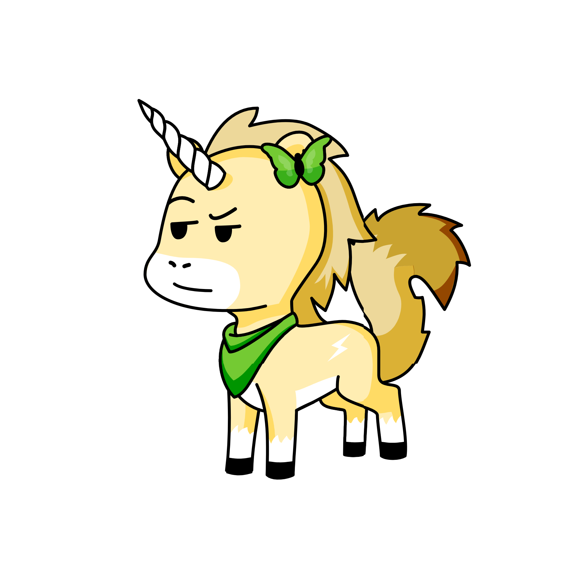 Parker, the unicorn