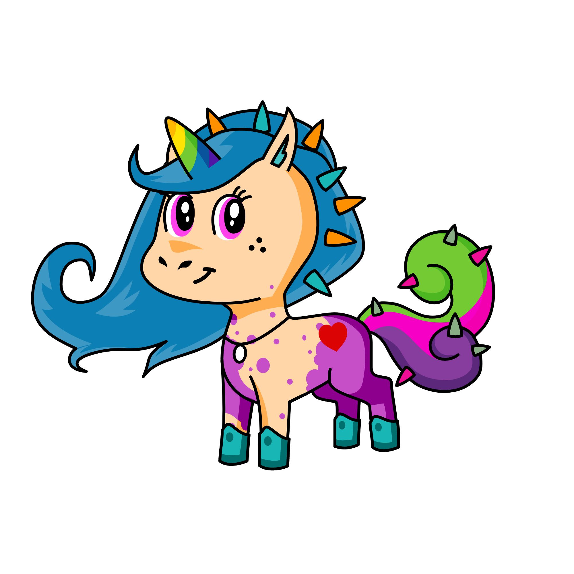 snowqueen, the unicorn