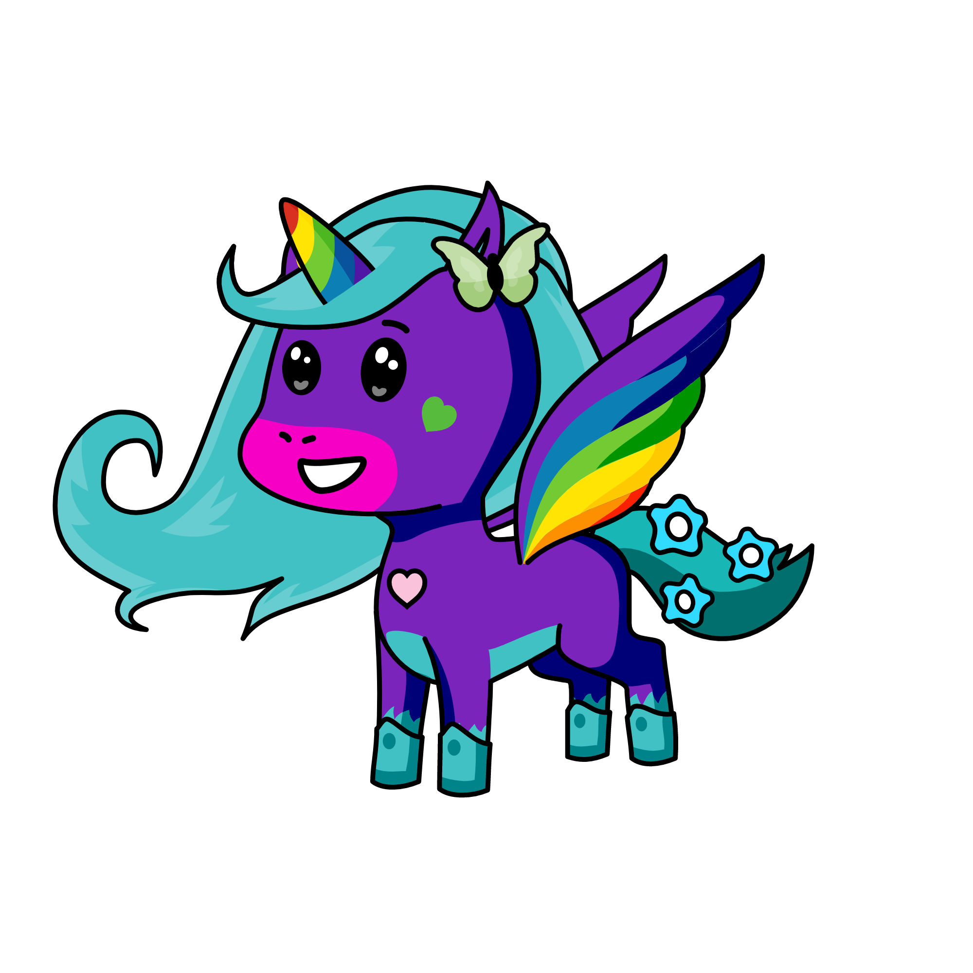 o, the unicorn