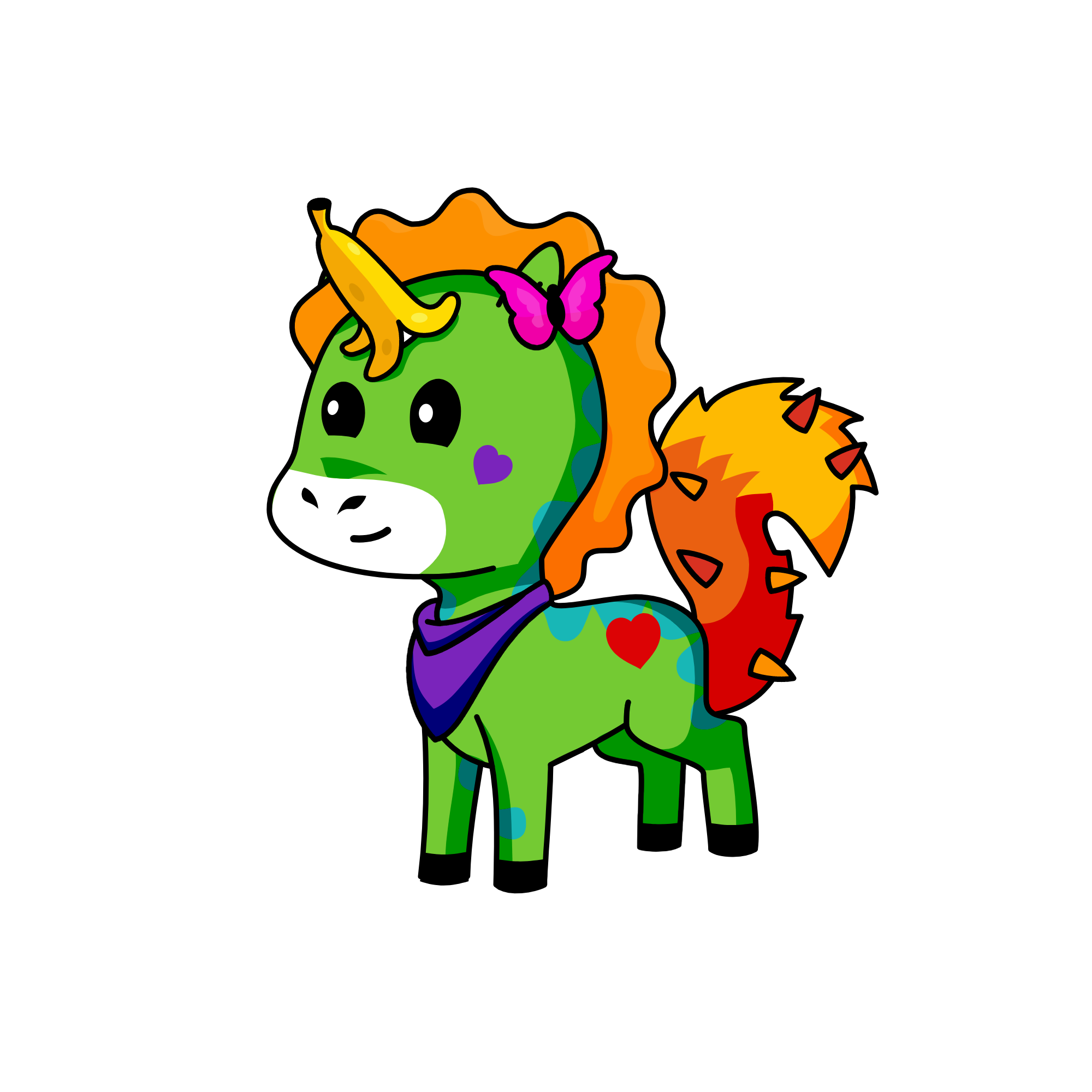david, the unicorn