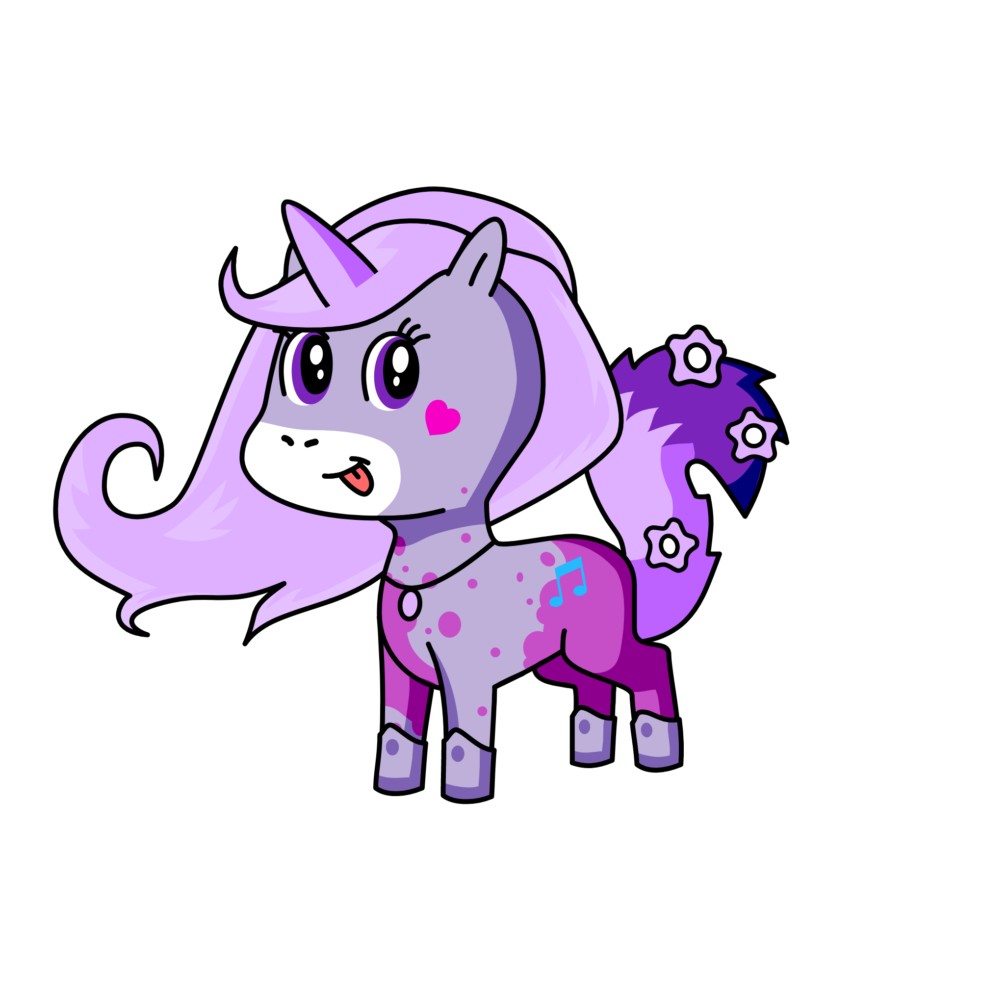 Kacey, the unicorn