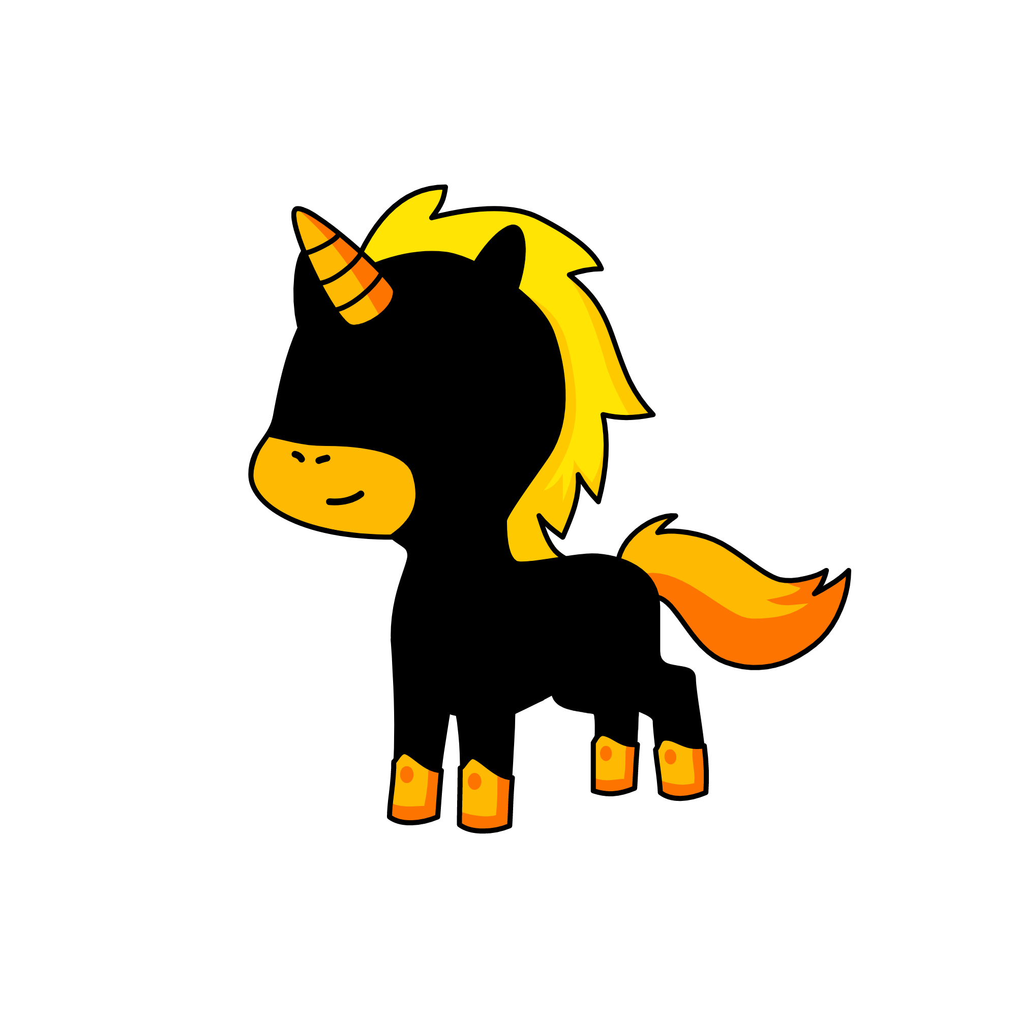 e, the unicorn