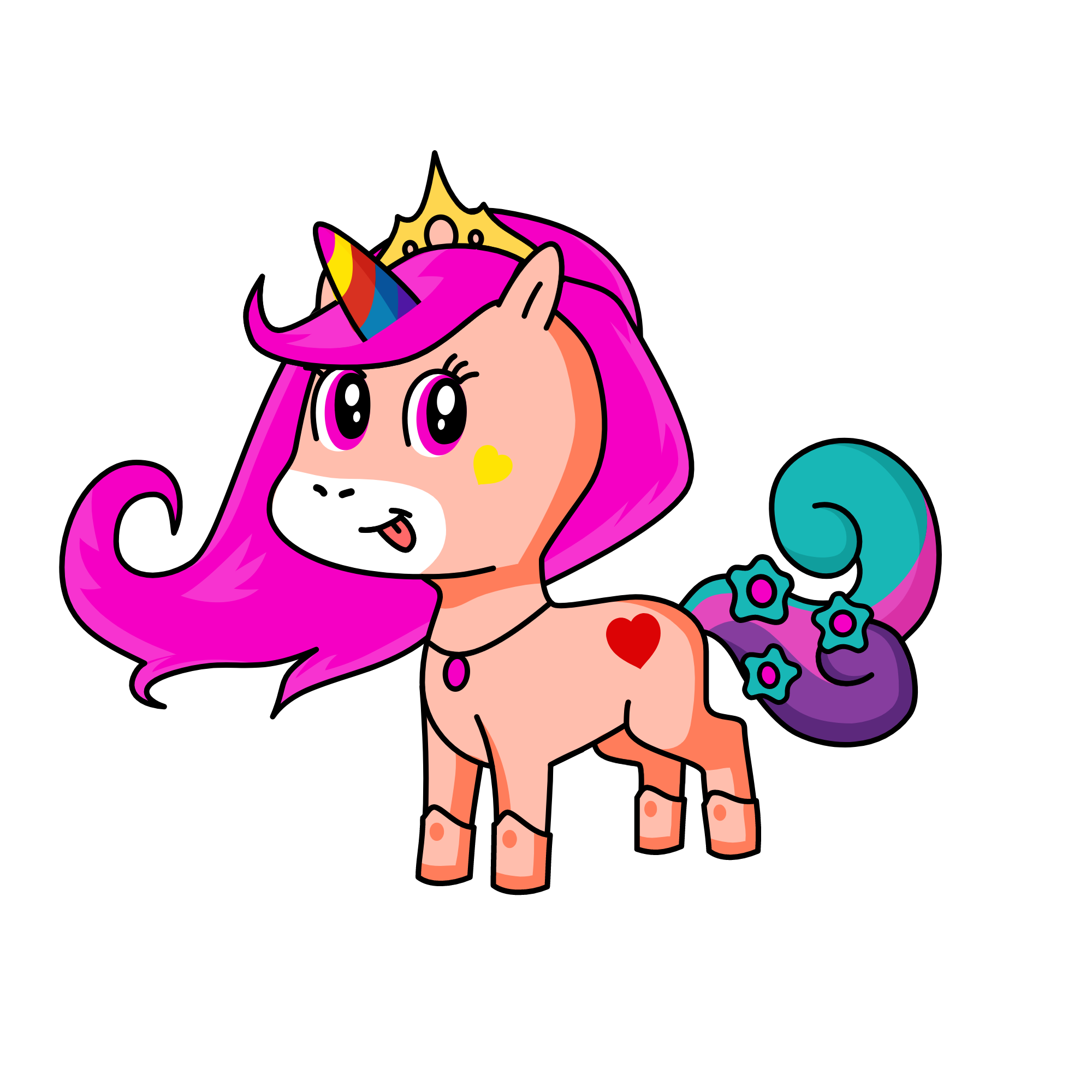 Princess Unicorn, the unicorn